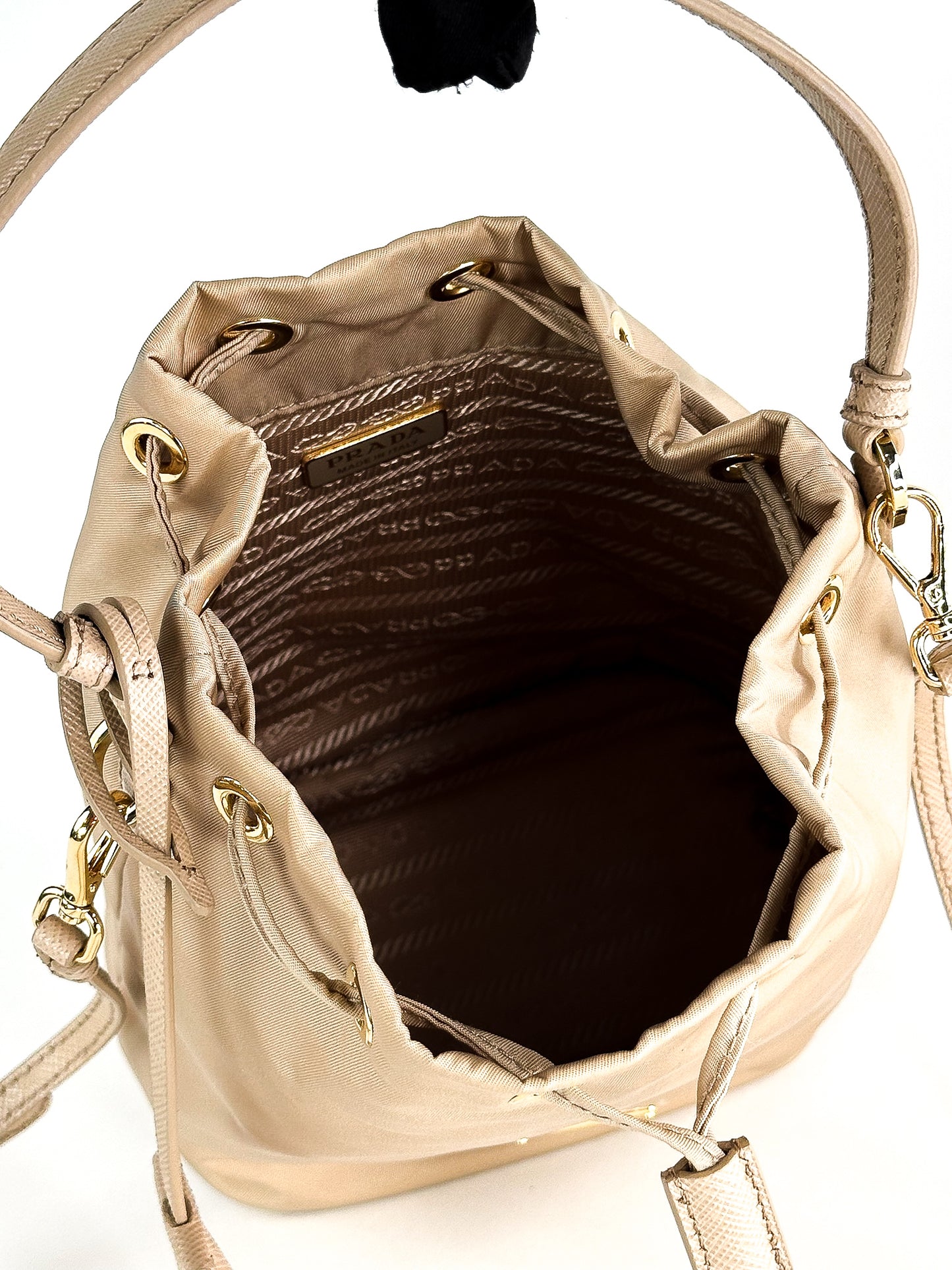 Prada Re-edition Nylon Bucket Bag