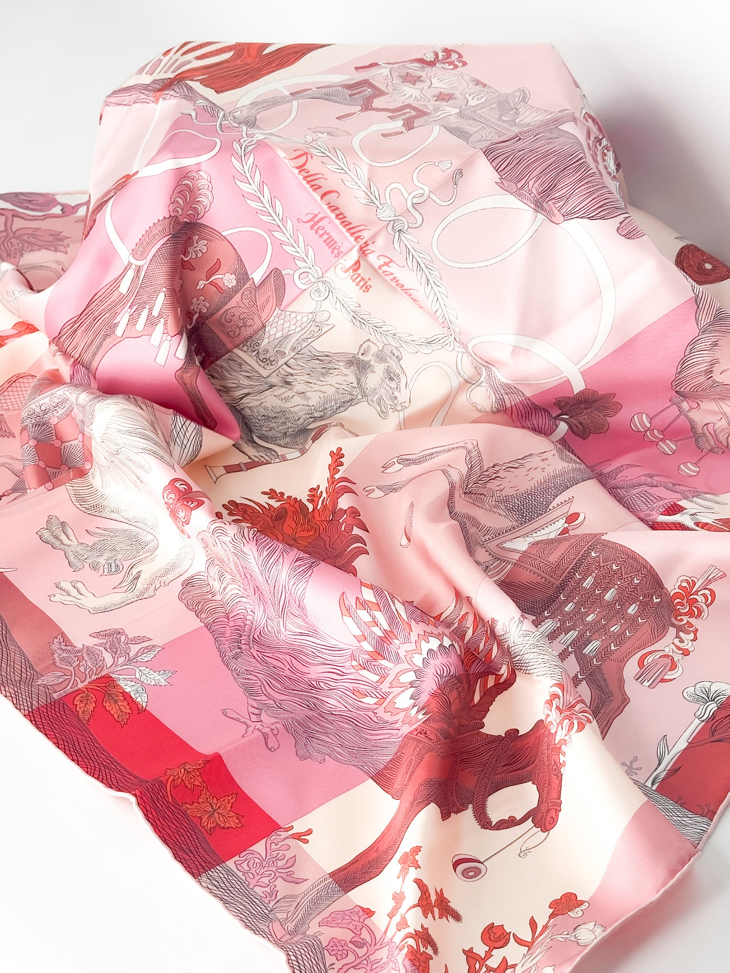 Hermes Pink Della Cavalleria Favolosa
Silk Scarf