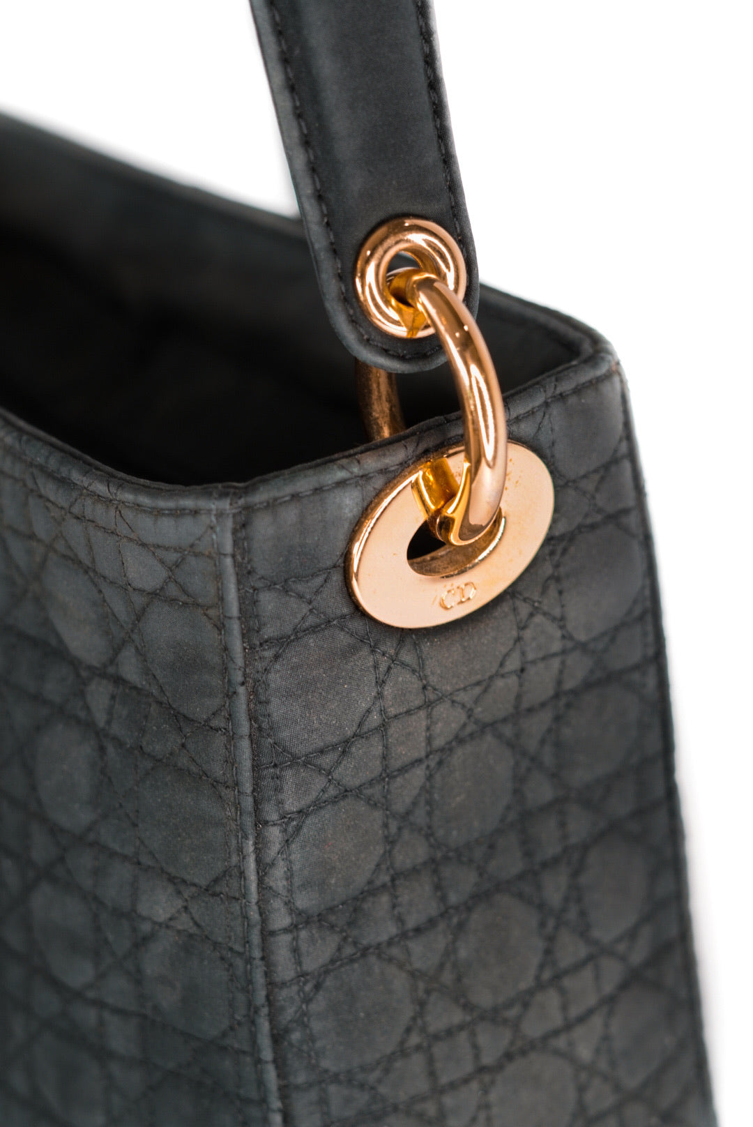Dior Vintage Lady Dior Cannage Shoulder Bag