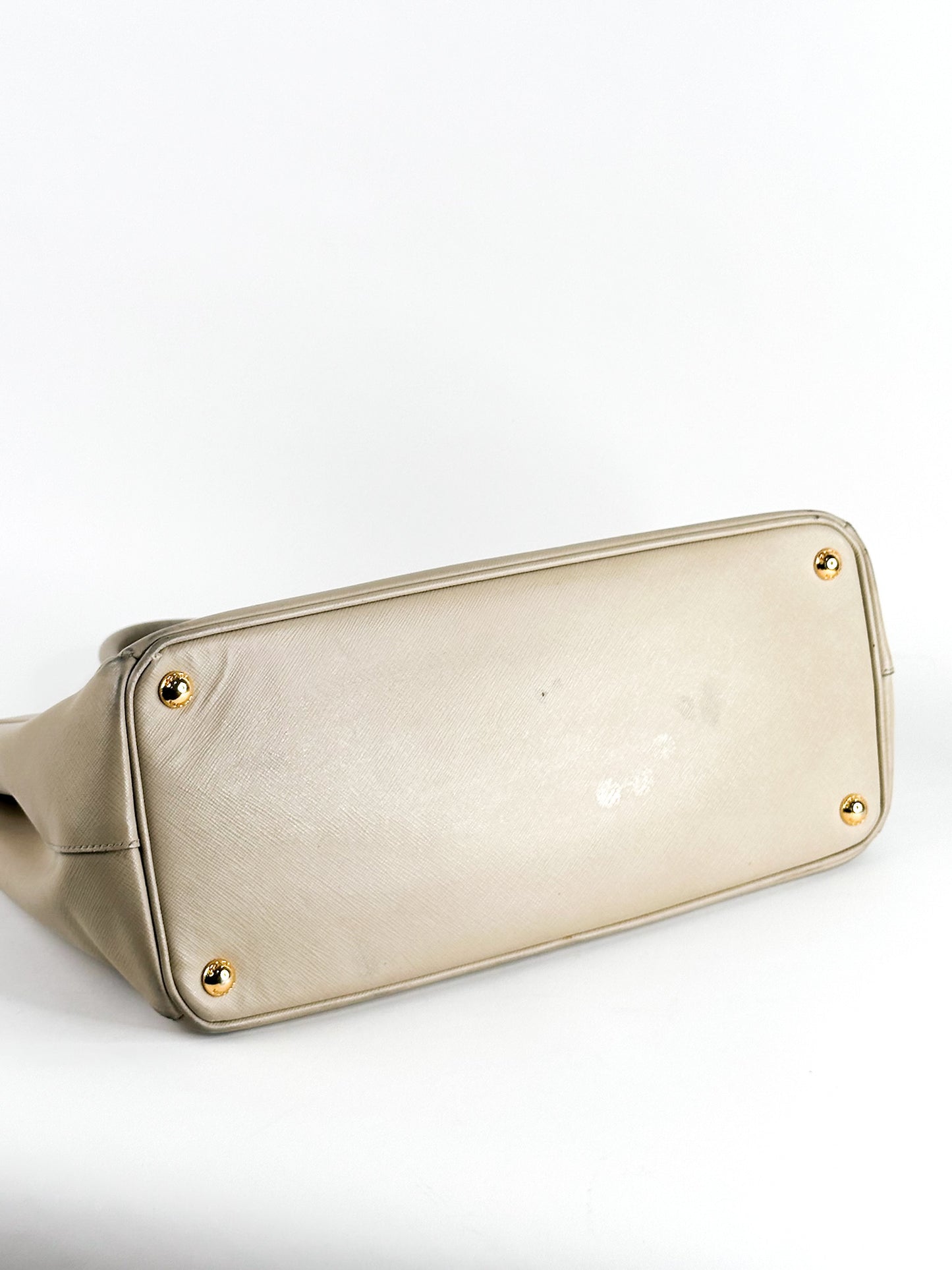 Prada Galleria Saffiano Leather Taupe