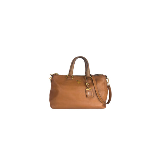 Prada Boston Bag Vitello Daino Medium
