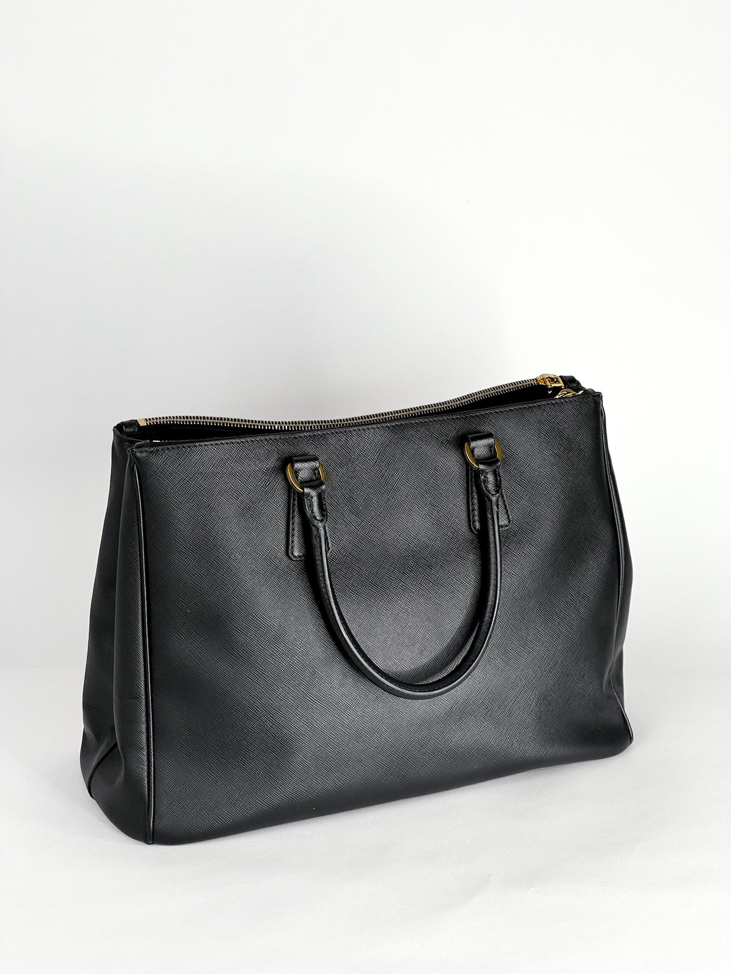 Prada Galleria Saffiano Leather Black