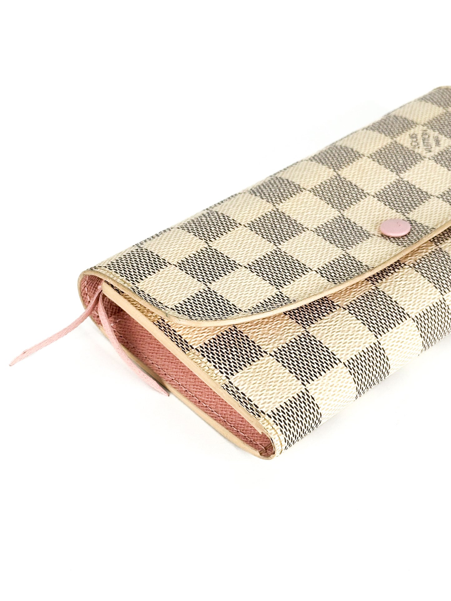 Louis Vuitton Damier Azur Canvas Emilie Wallet