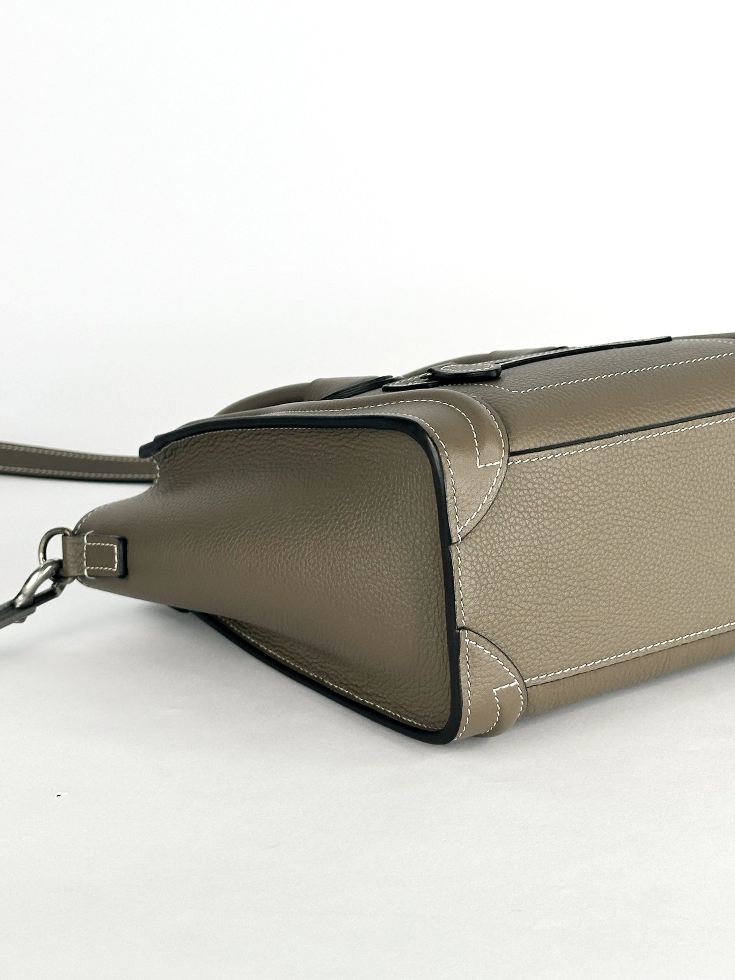 Celine Nano Luggage in Drummed Calfskin