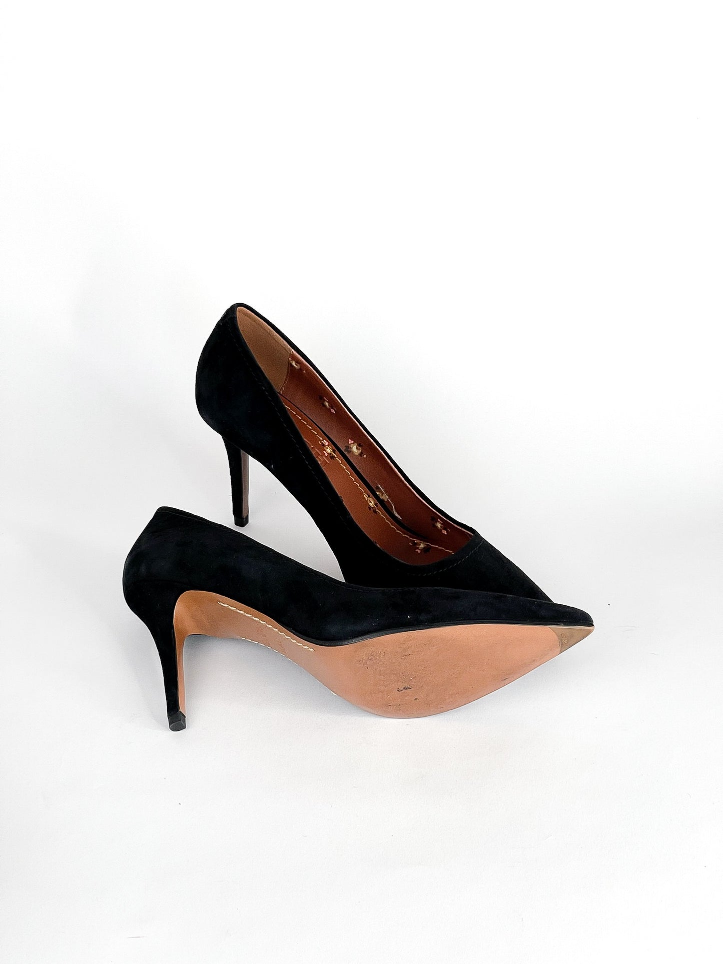 Coach Suede Heels Size 6.5
