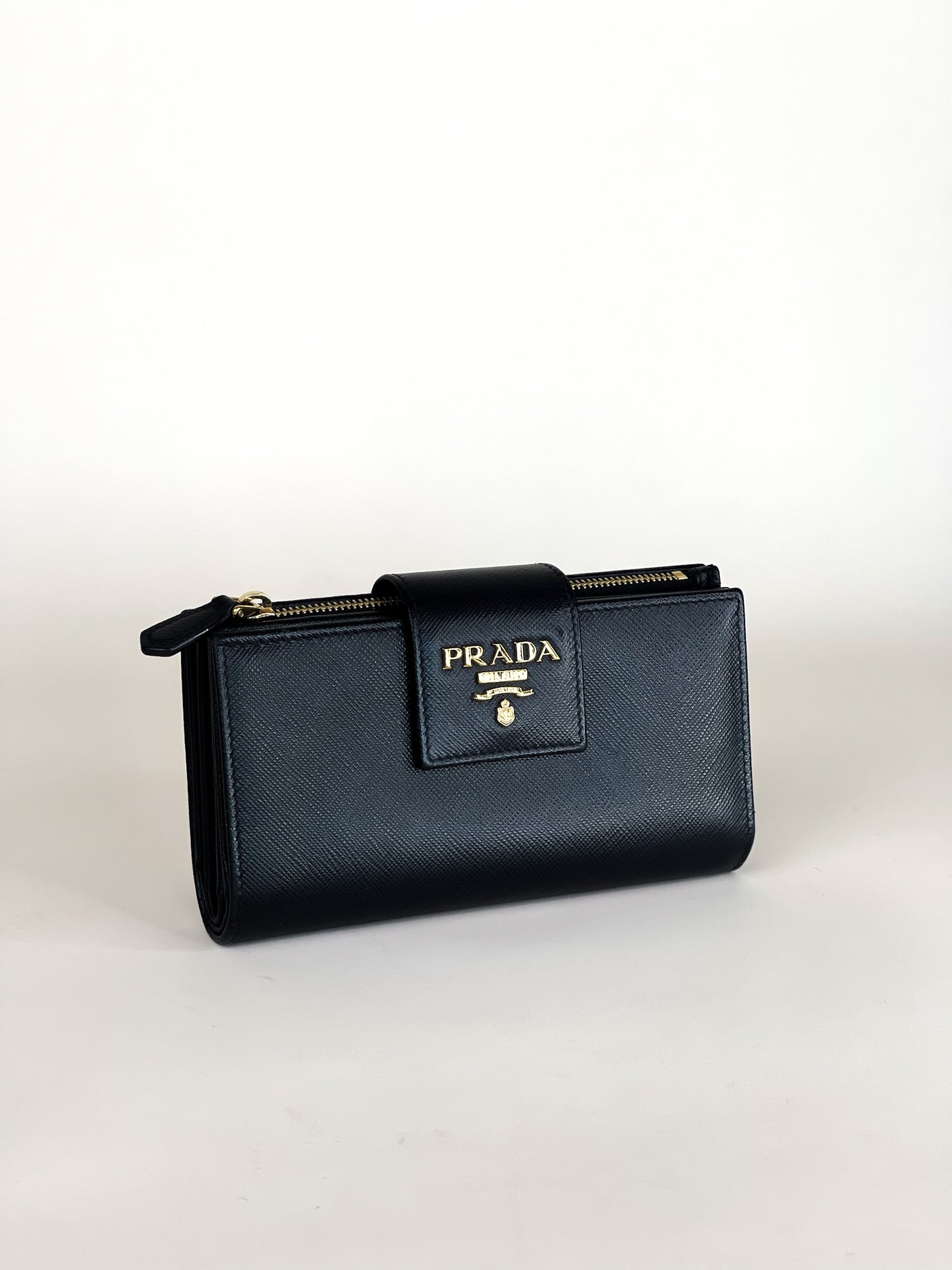 Prada Saffiano Leather Medium Wallet