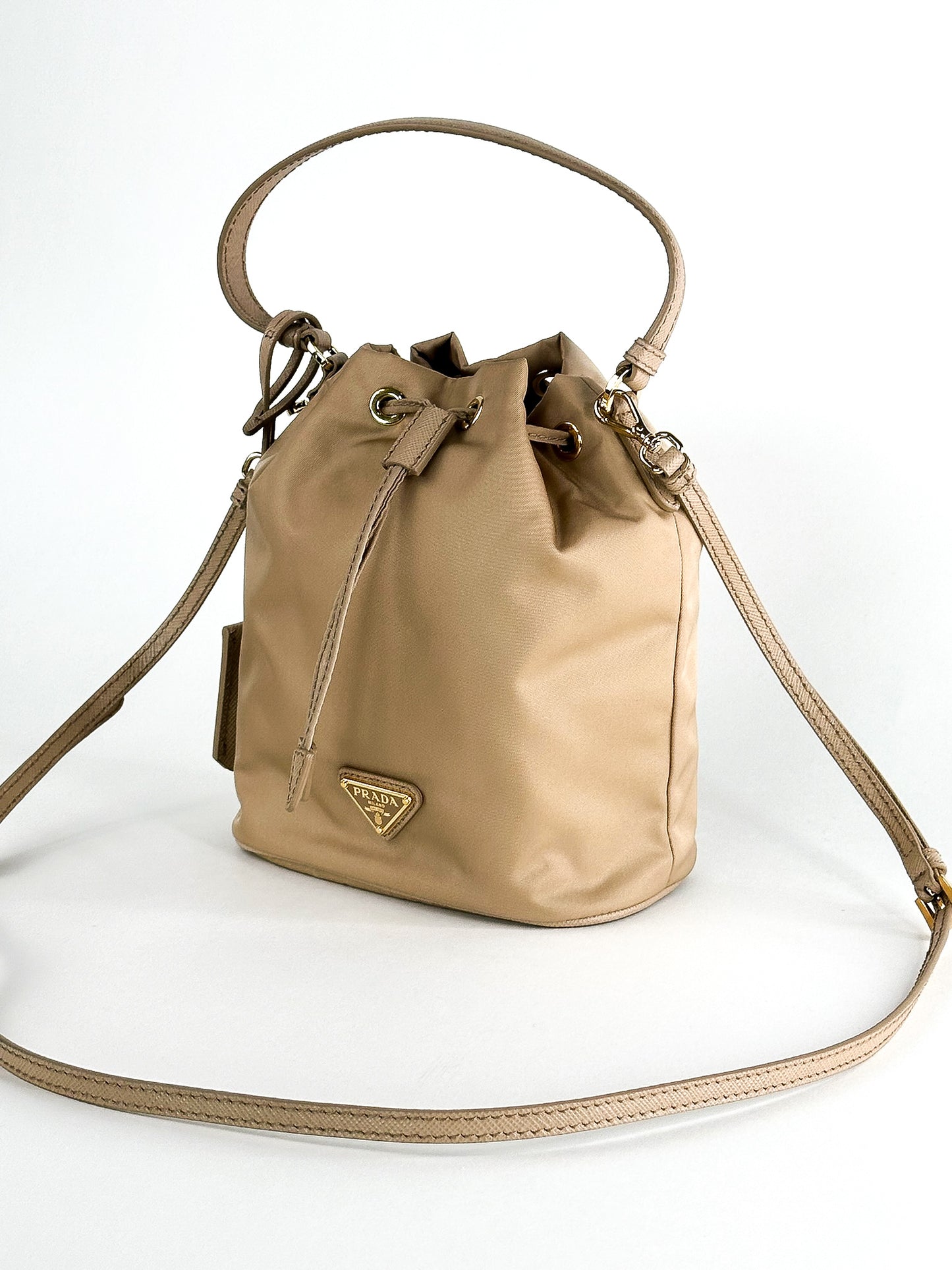 Prada Re-edition Nylon Bucket Bag
