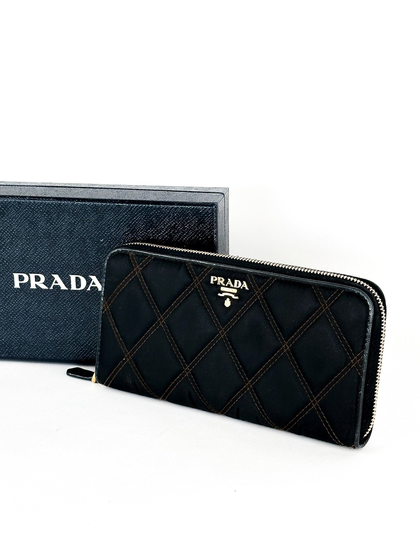 Prada Long Wallet Nylon
