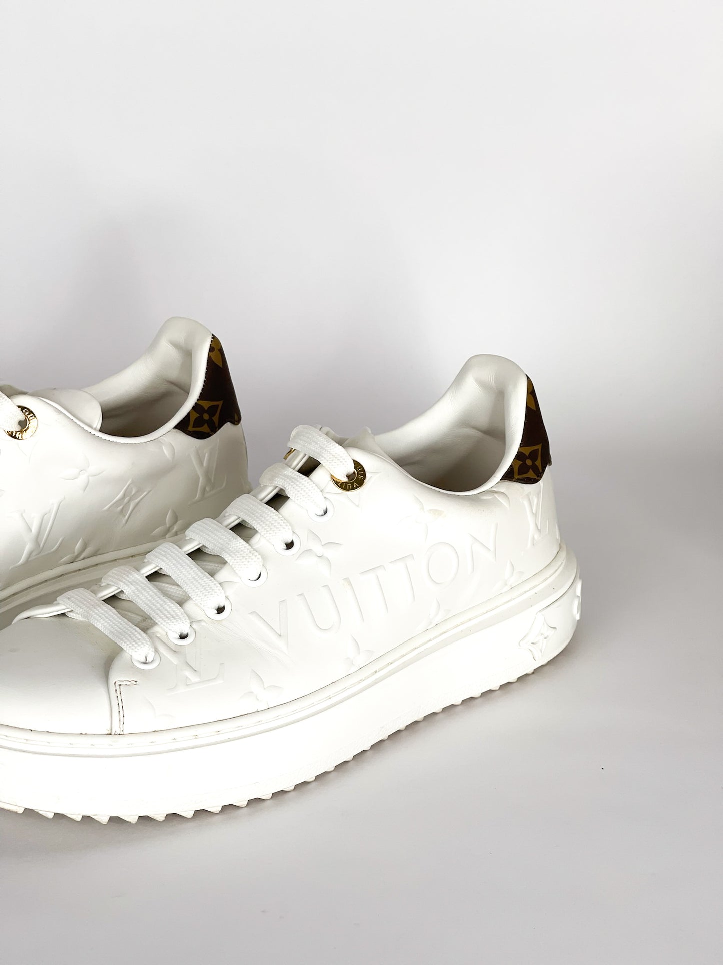 Louis Vuitton Time Out Sneaker Size 37.5