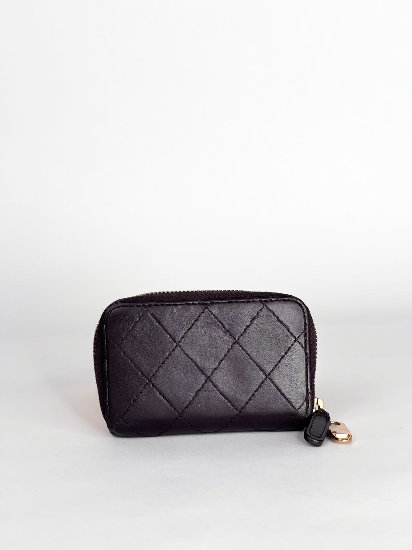Chanel Zip Coin Purse / Card Holder