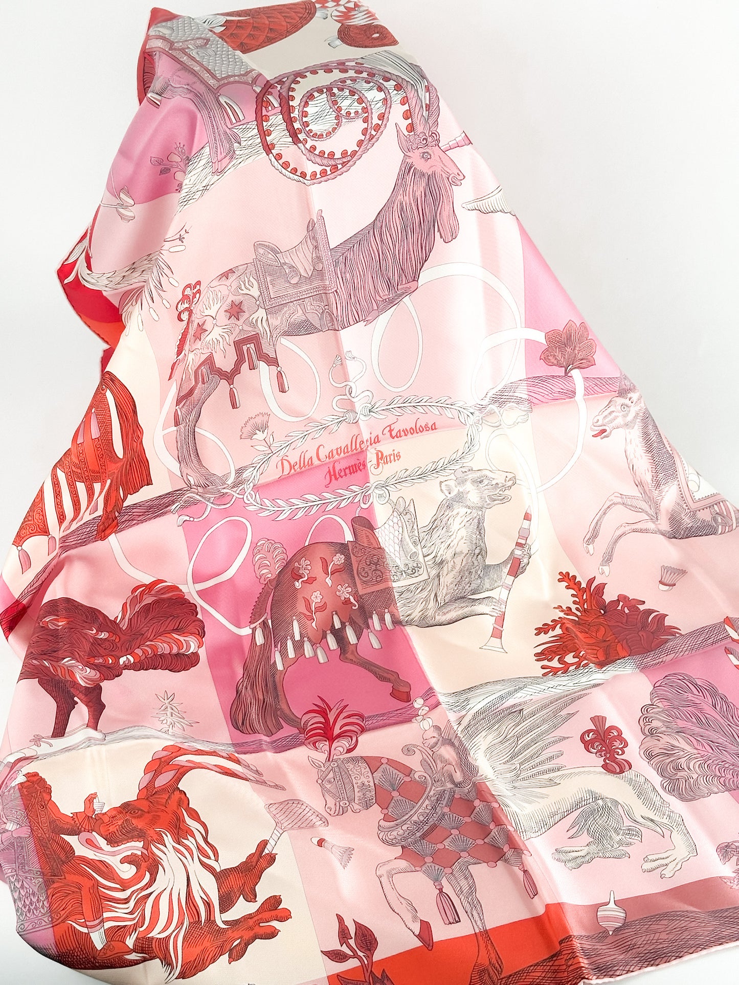 Hermes Pink Della Cavalleria Favolosa
Silk Scarf