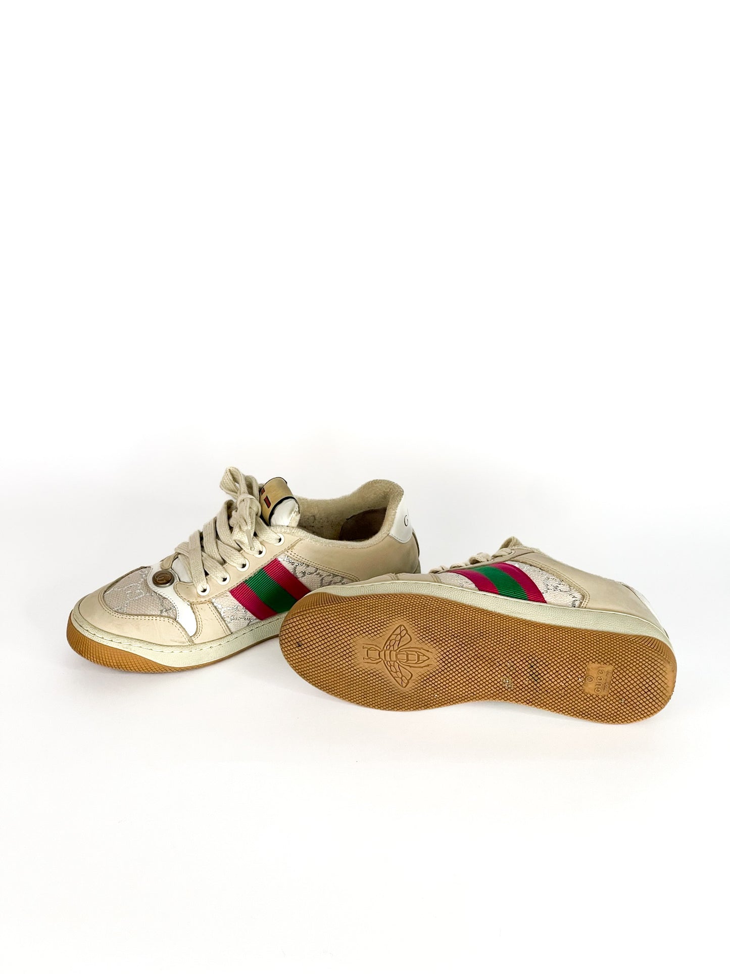 Gucci Screener Sneakers Size 36 1/2