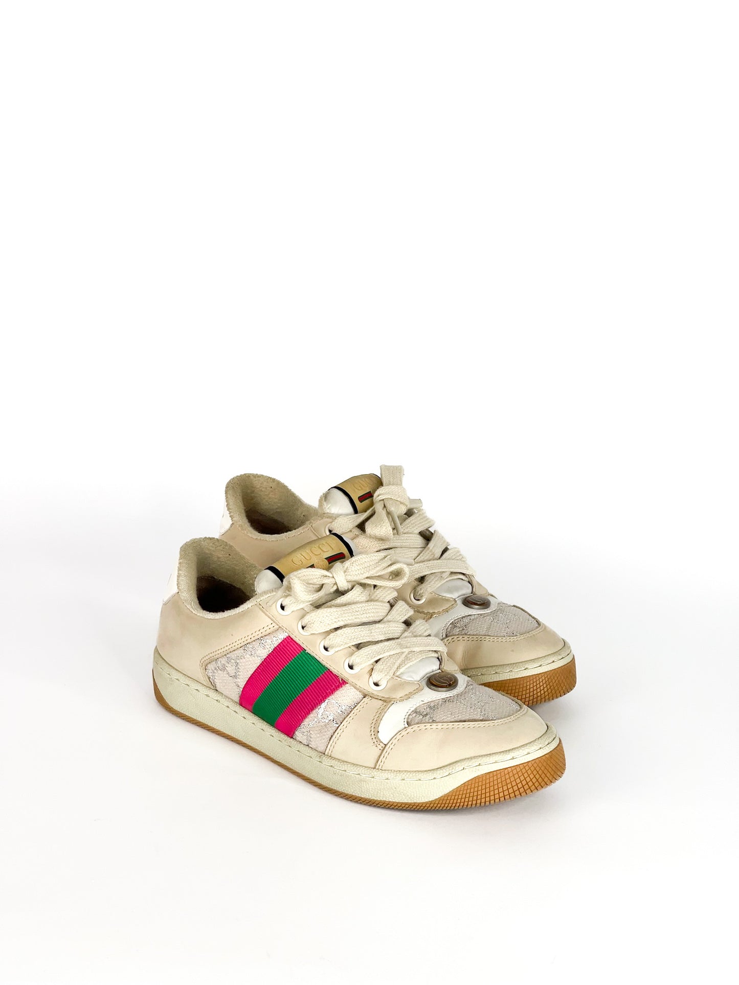 Gucci Screener Sneakers Size 36 1/2
