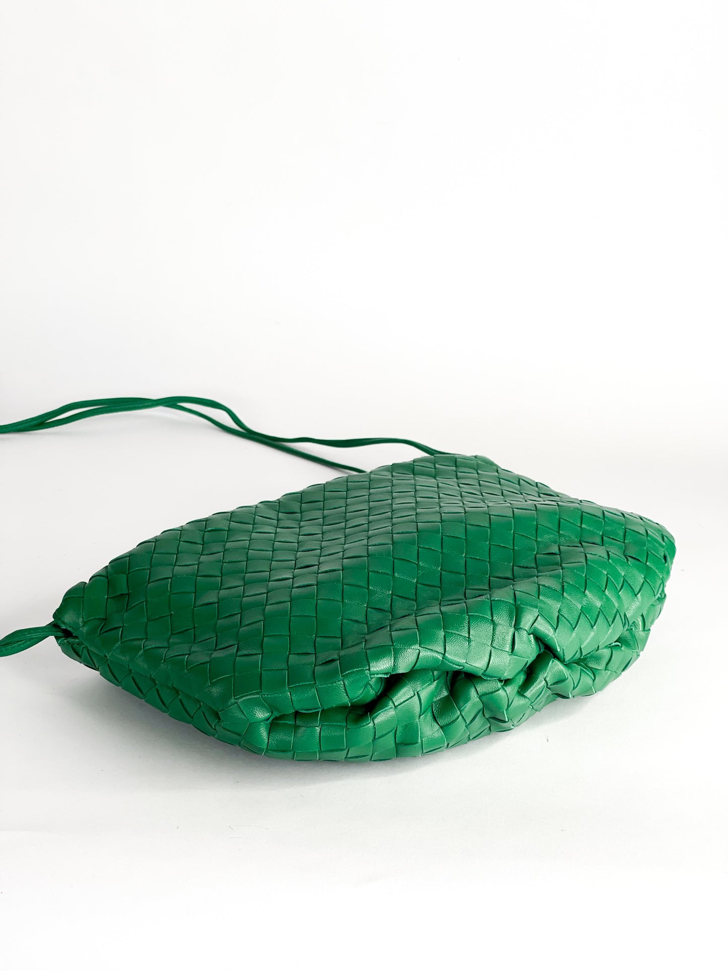 Bottega Veneta Intrecciato Bulb Small Bag Green