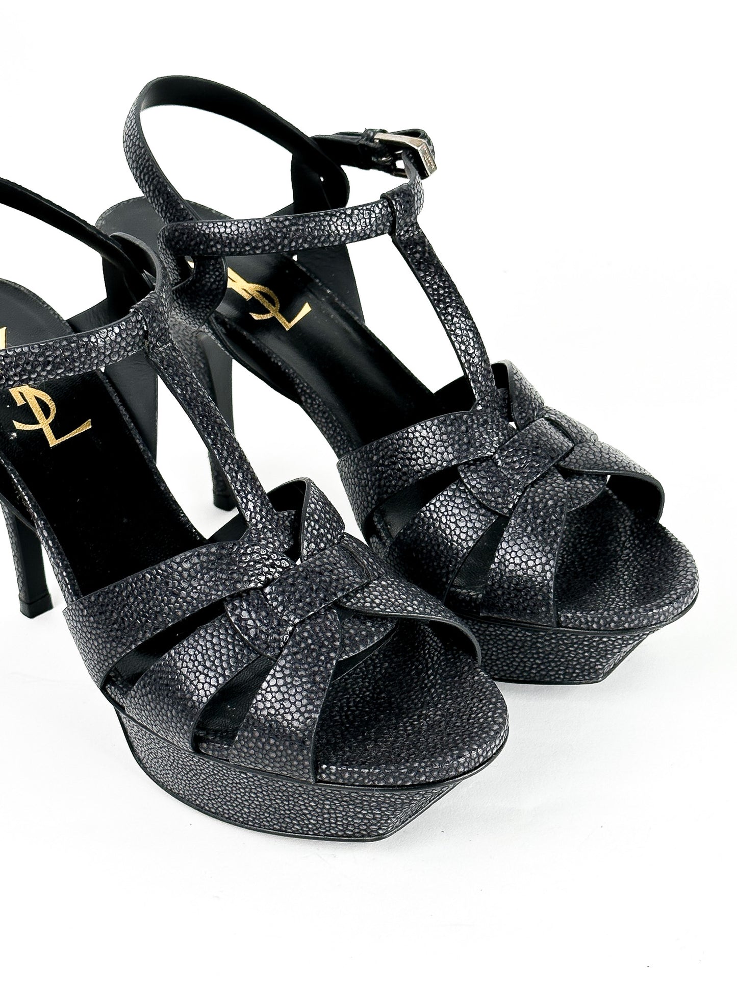 YSL Saint Laurent Tribute Platform Heels Size 36