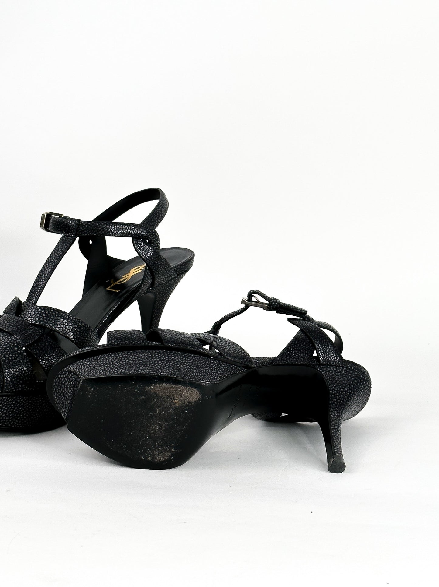 YSL Saint Laurent Tribute Platform Heels Size 36