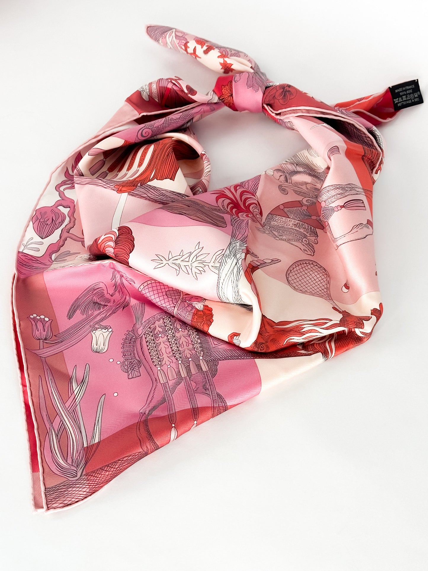 Hermes Pink Della Cavalleria Favolosa
Silk Scarf