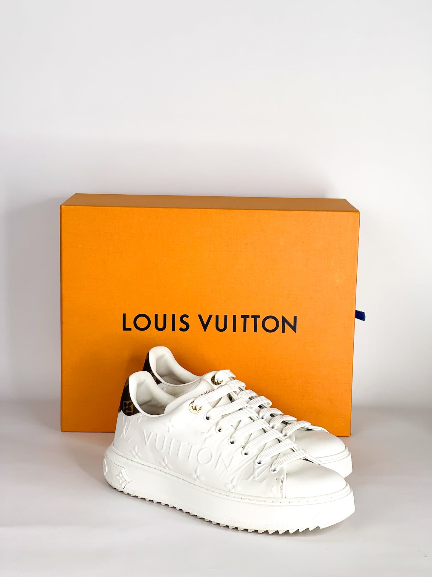 Louis Vuitton Time Out Sneaker Size 37.5