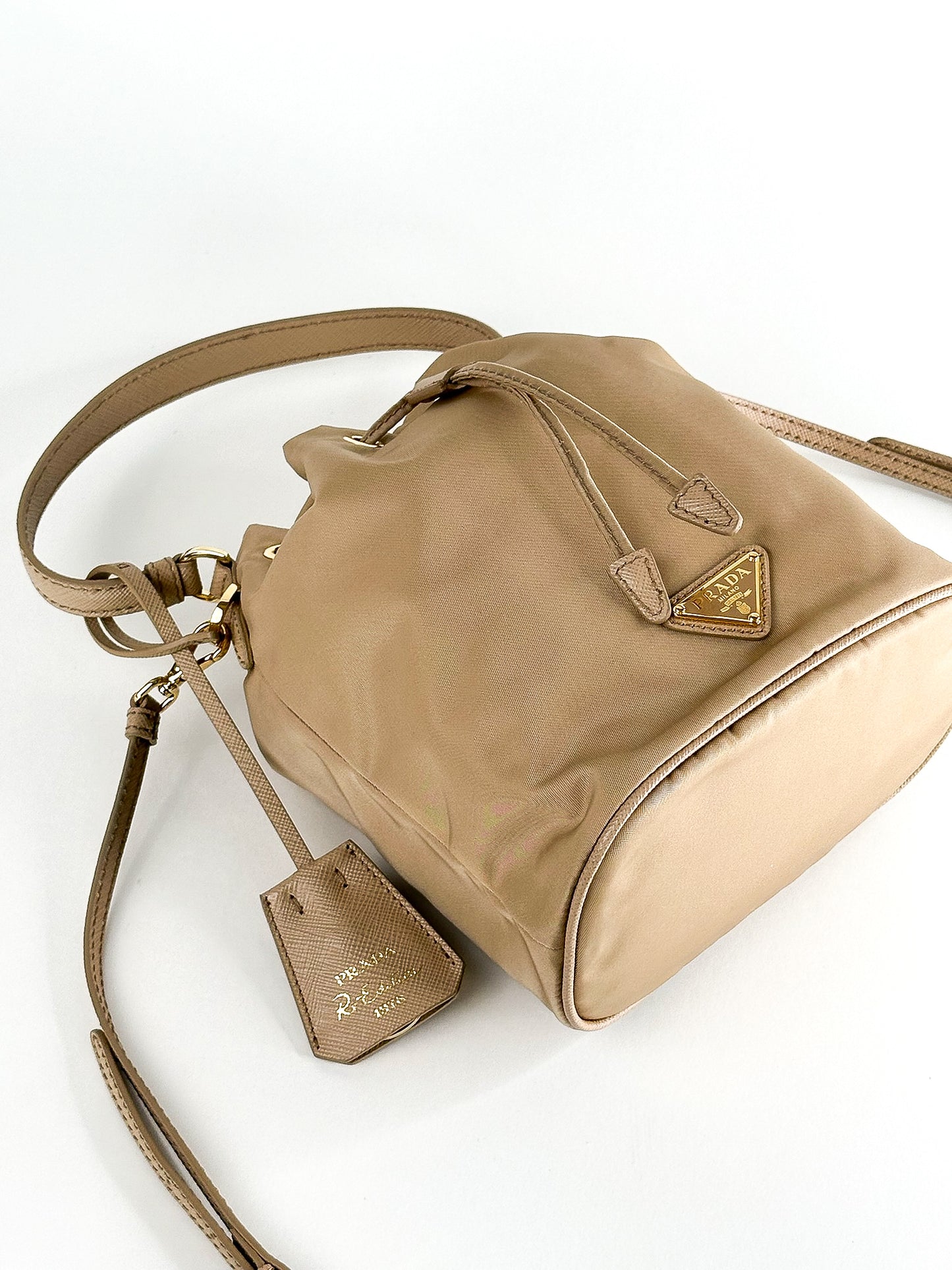 Prada Re-edition Nylon Bucket Bag