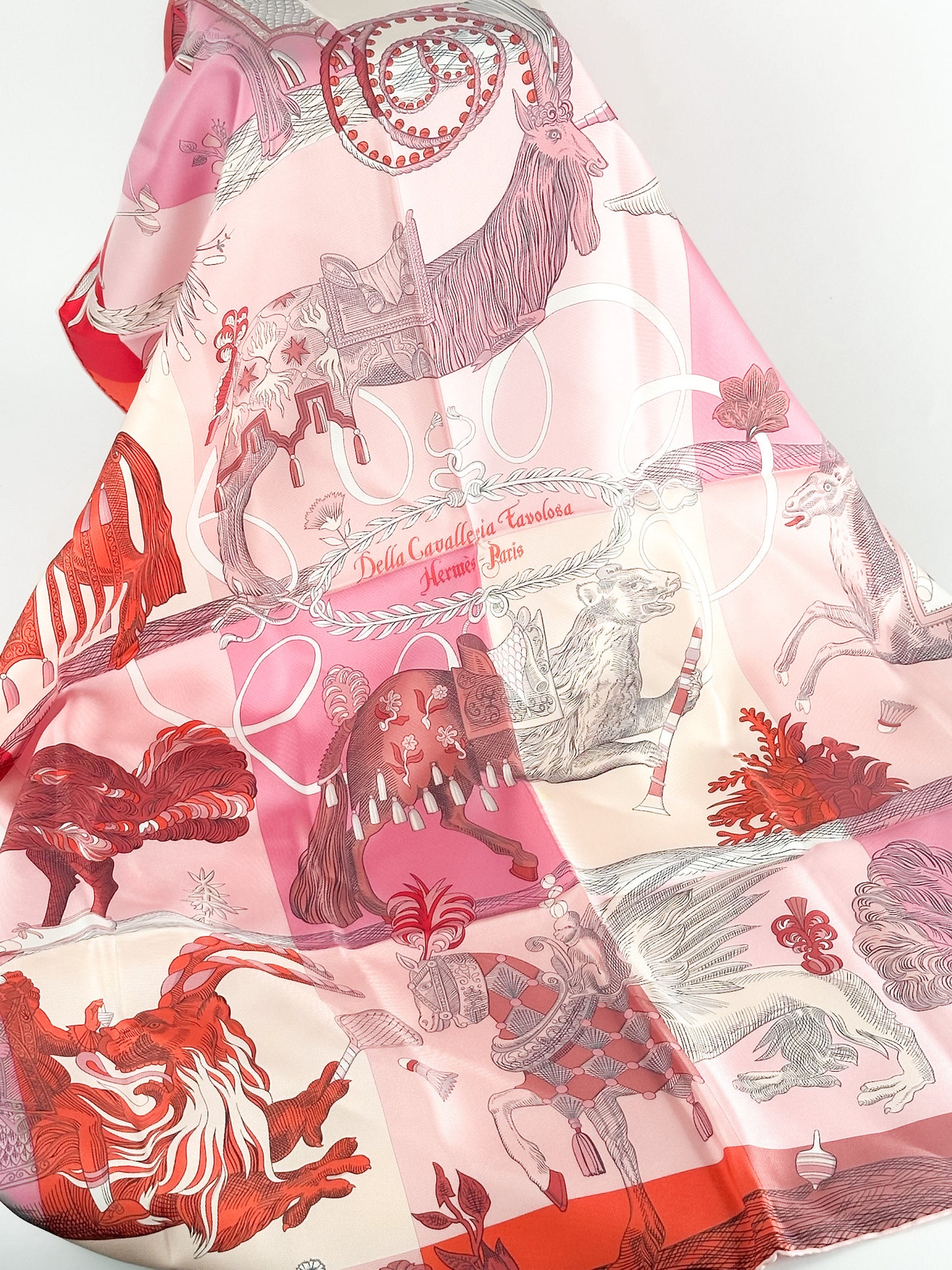 Hermes Pink Della Cavalleria Favolosa
Silk Scarf