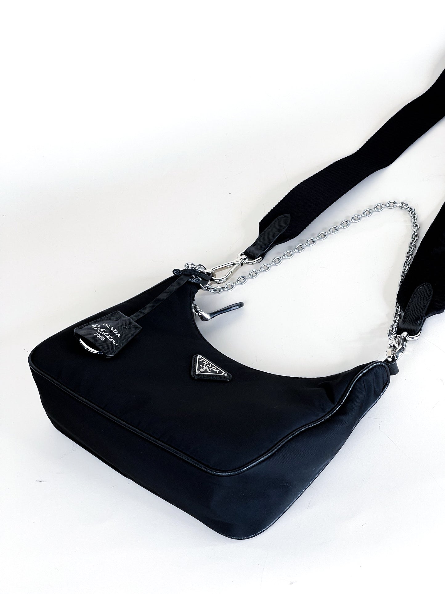 Prada Re-Edition Nylon Multi Pochette