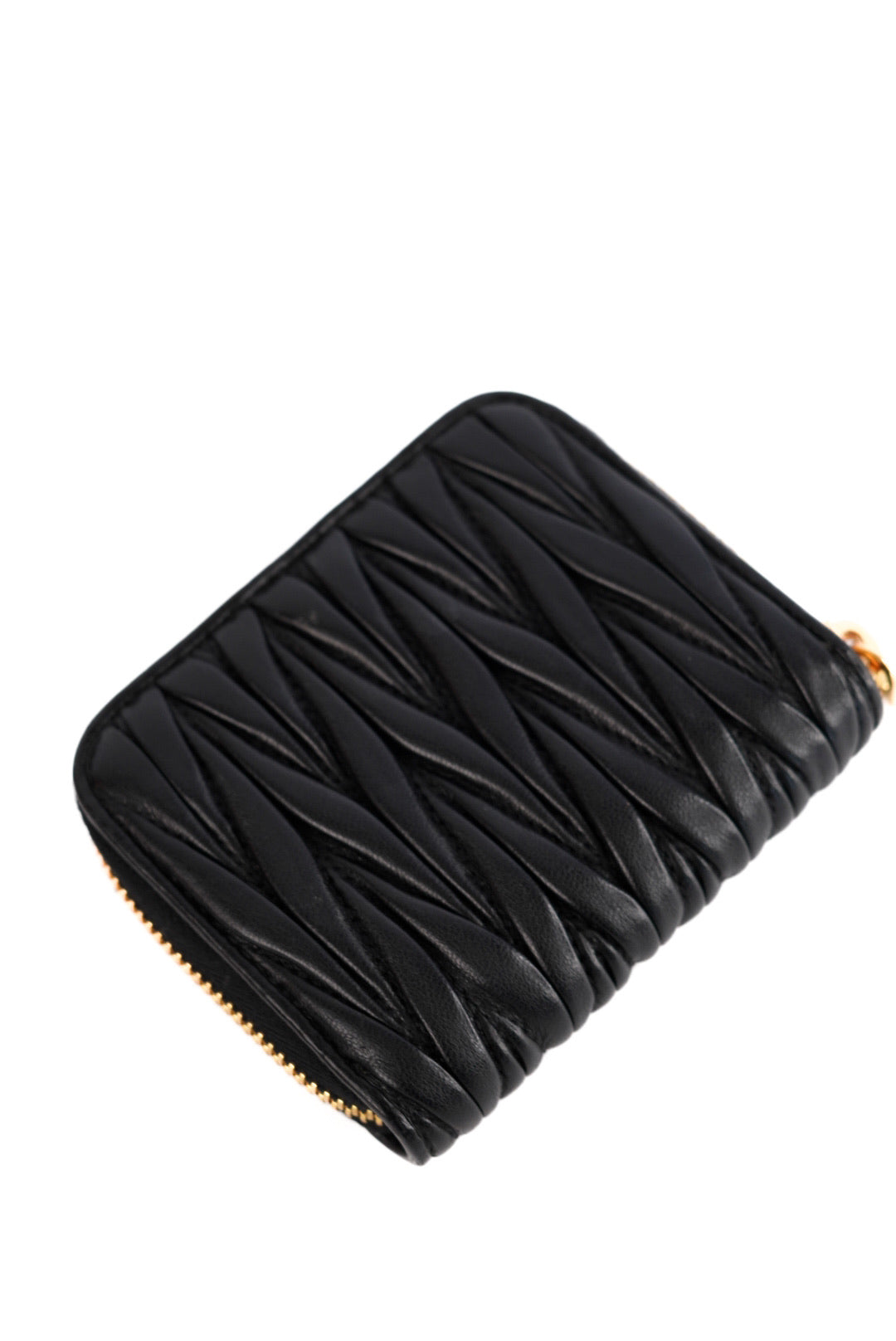 Miu Miu Matelasse Coin Purse In Nappa Leather