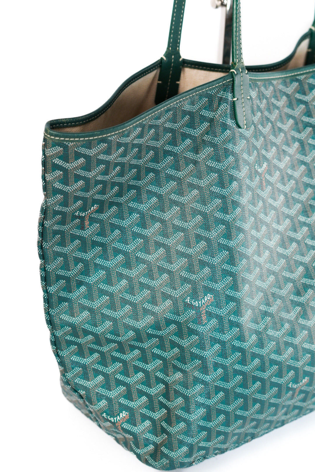 Goyard Goyardine Saint Louis GM Green