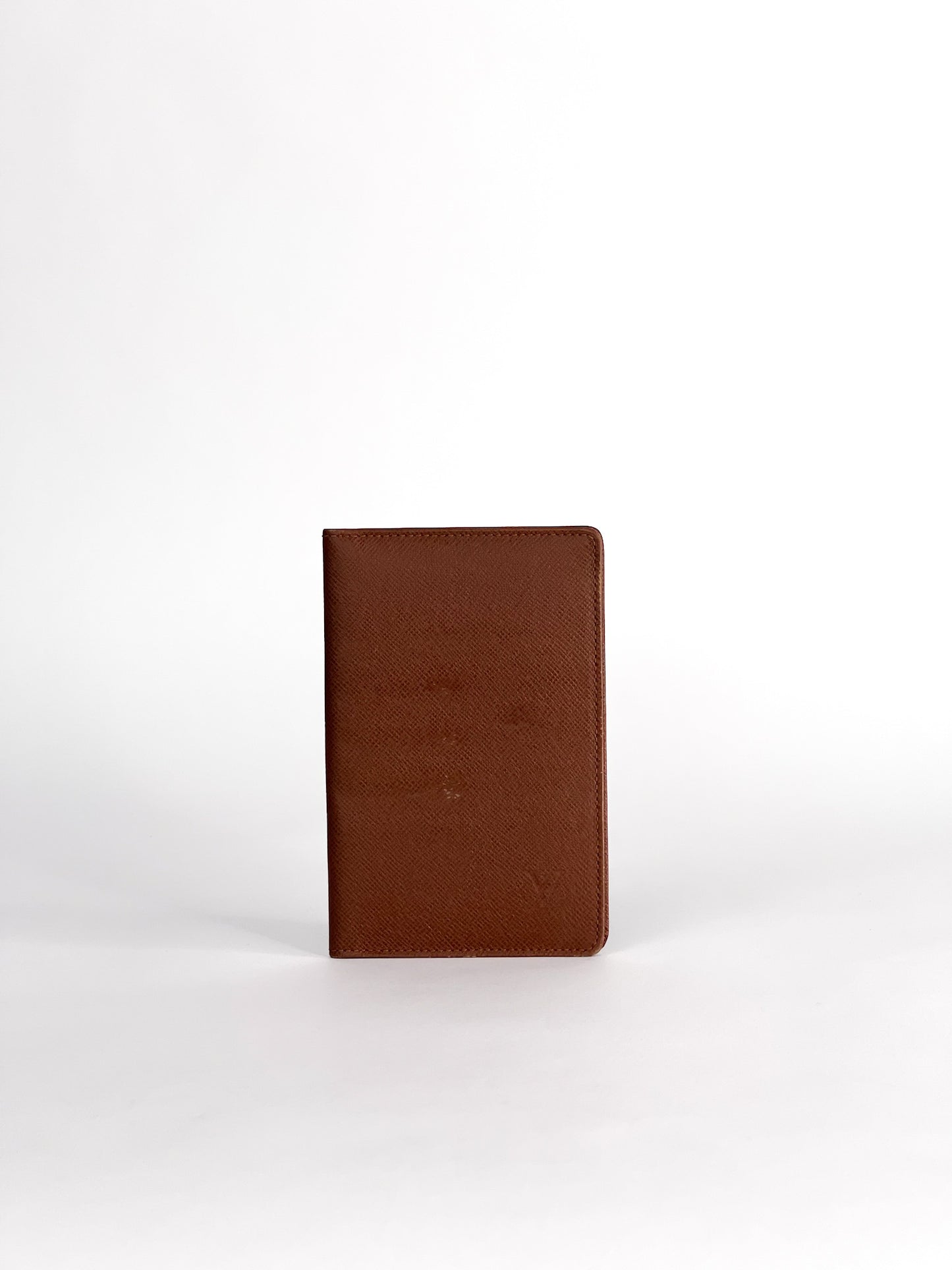 Louis Vuitton Passport Cover Leather