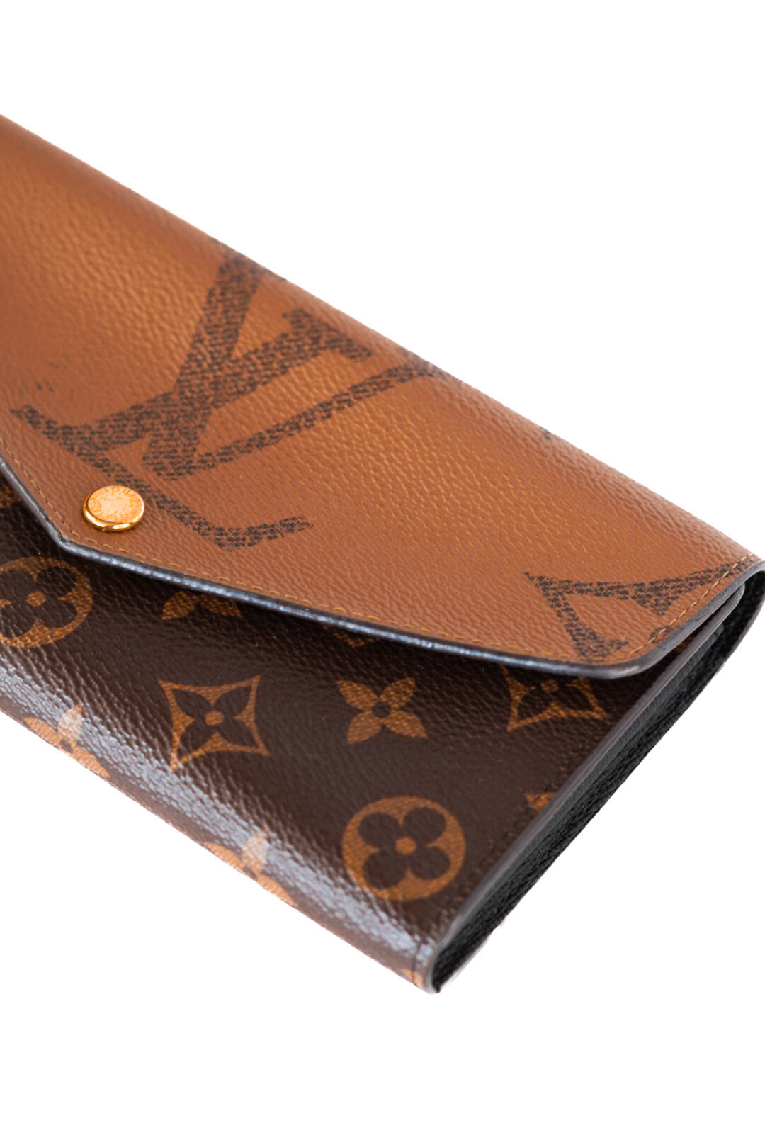 Louis Vuitton Monogram Sarah Reverse Long Wallet