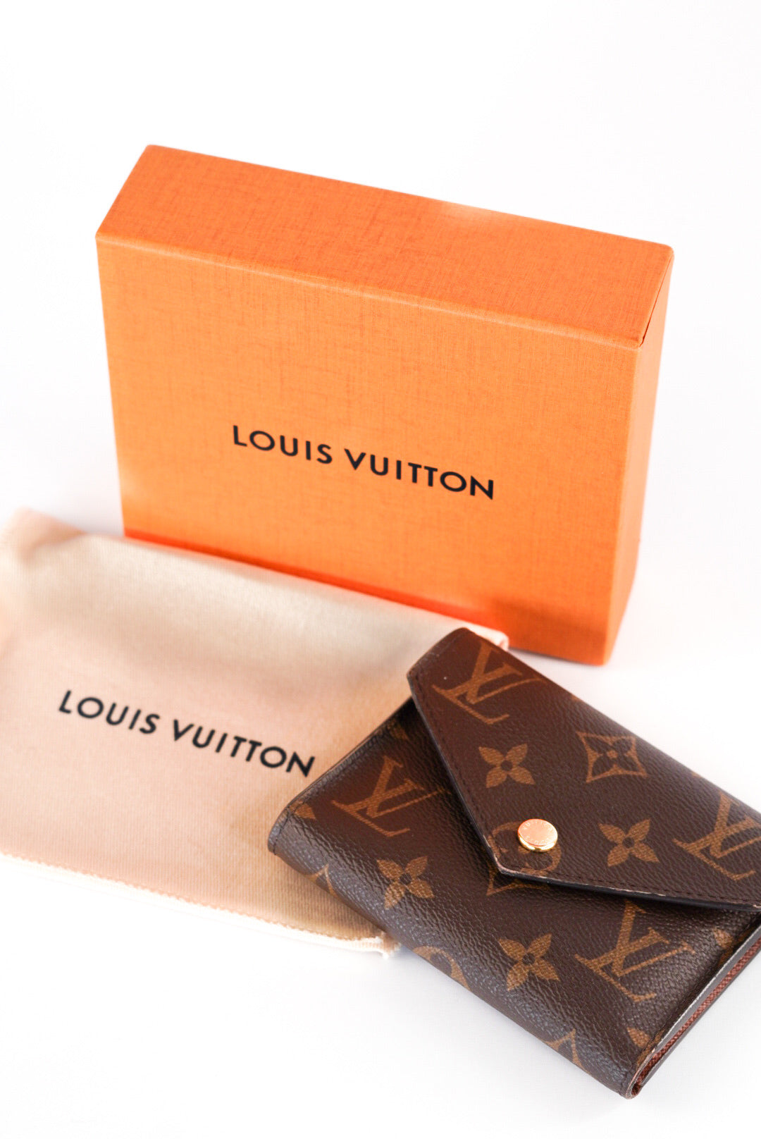Louis Vuitton Monogram Canvas Victorine Compact Wallet