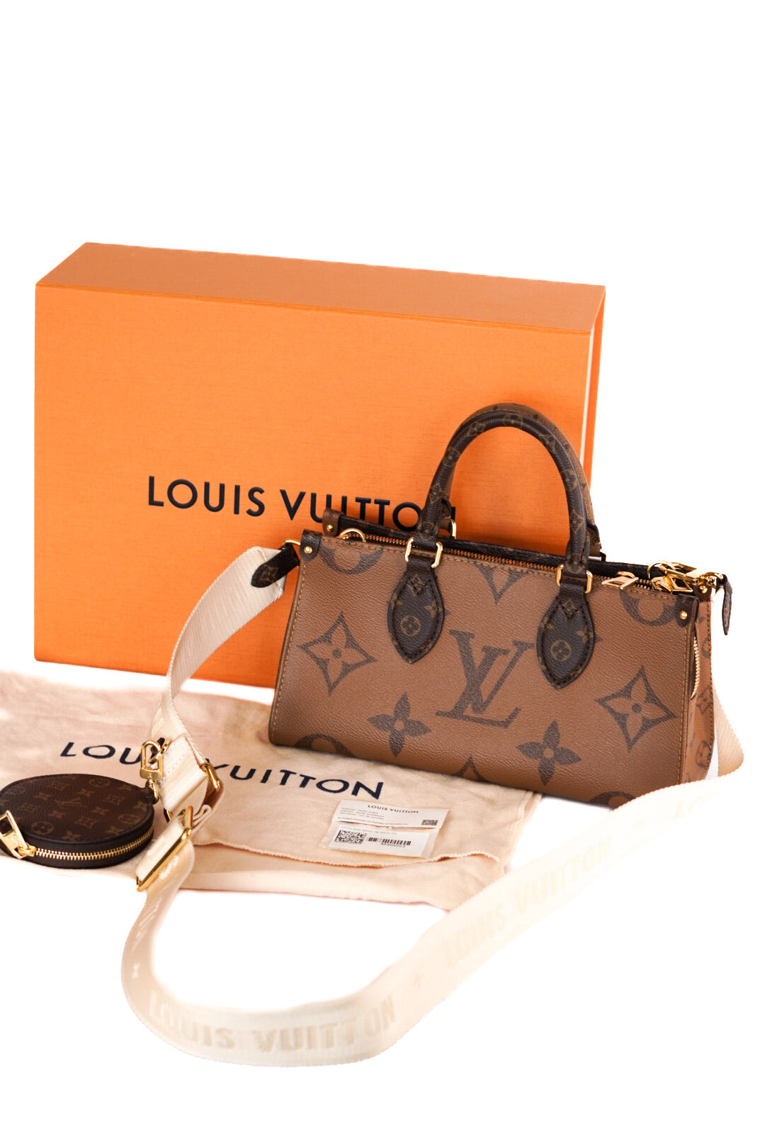 Louis Vuitton Monogram Reverse OnTheGo East West Handbag