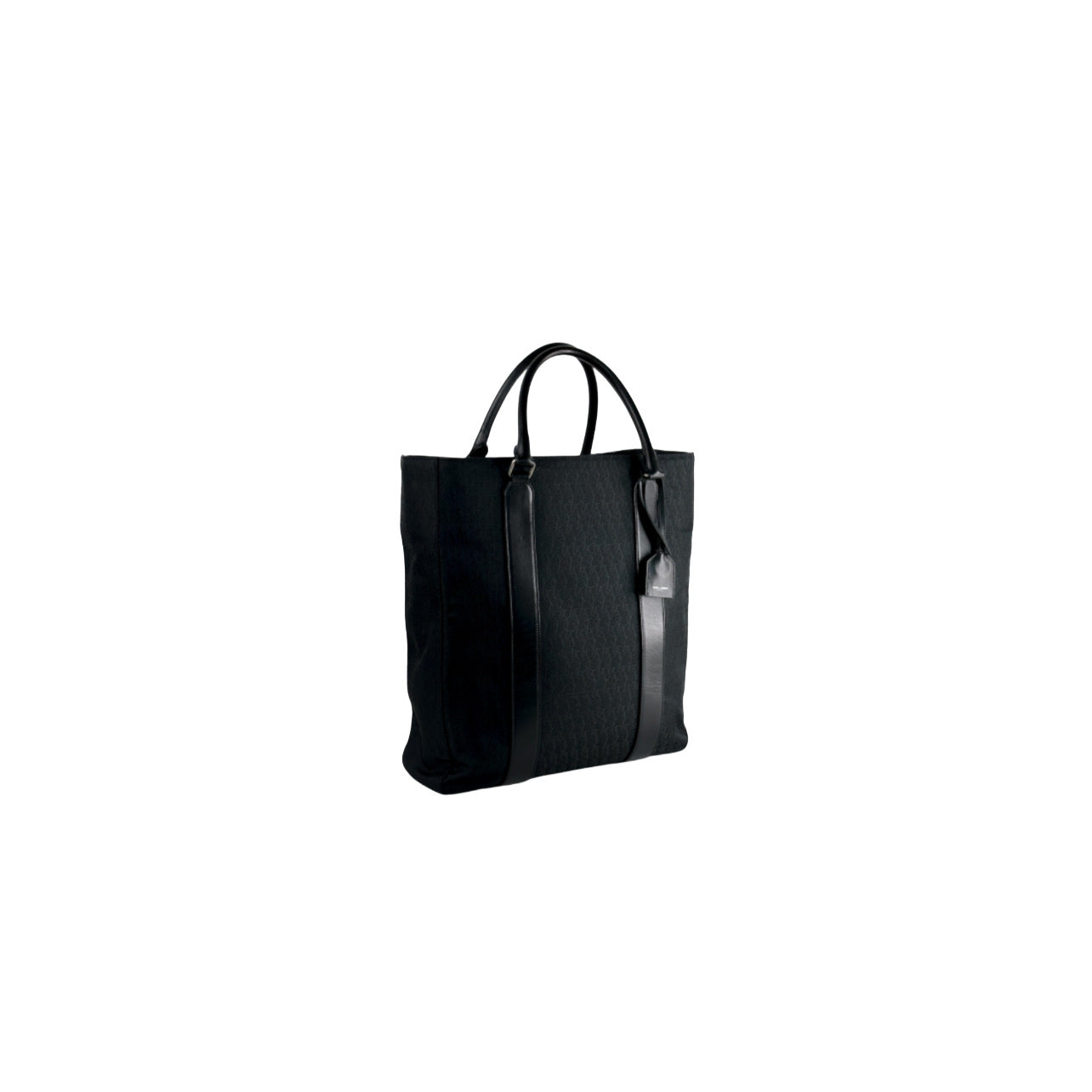 Saint Laurent Toile Classic Monogram Tote Bag Black