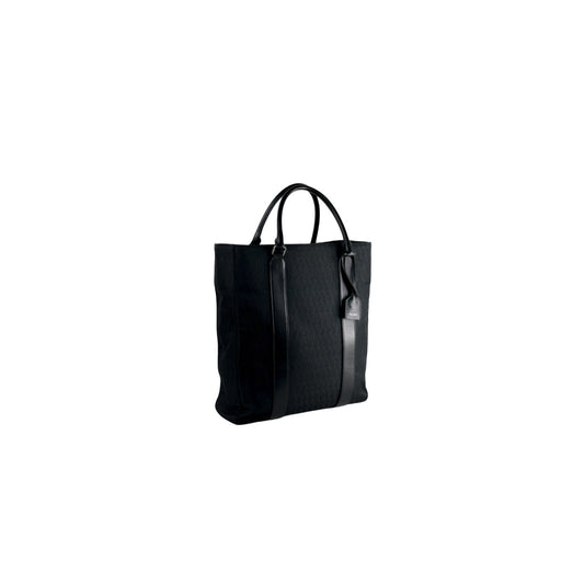 Saint Laurent Toile Classic Monogram Tote Bag Black