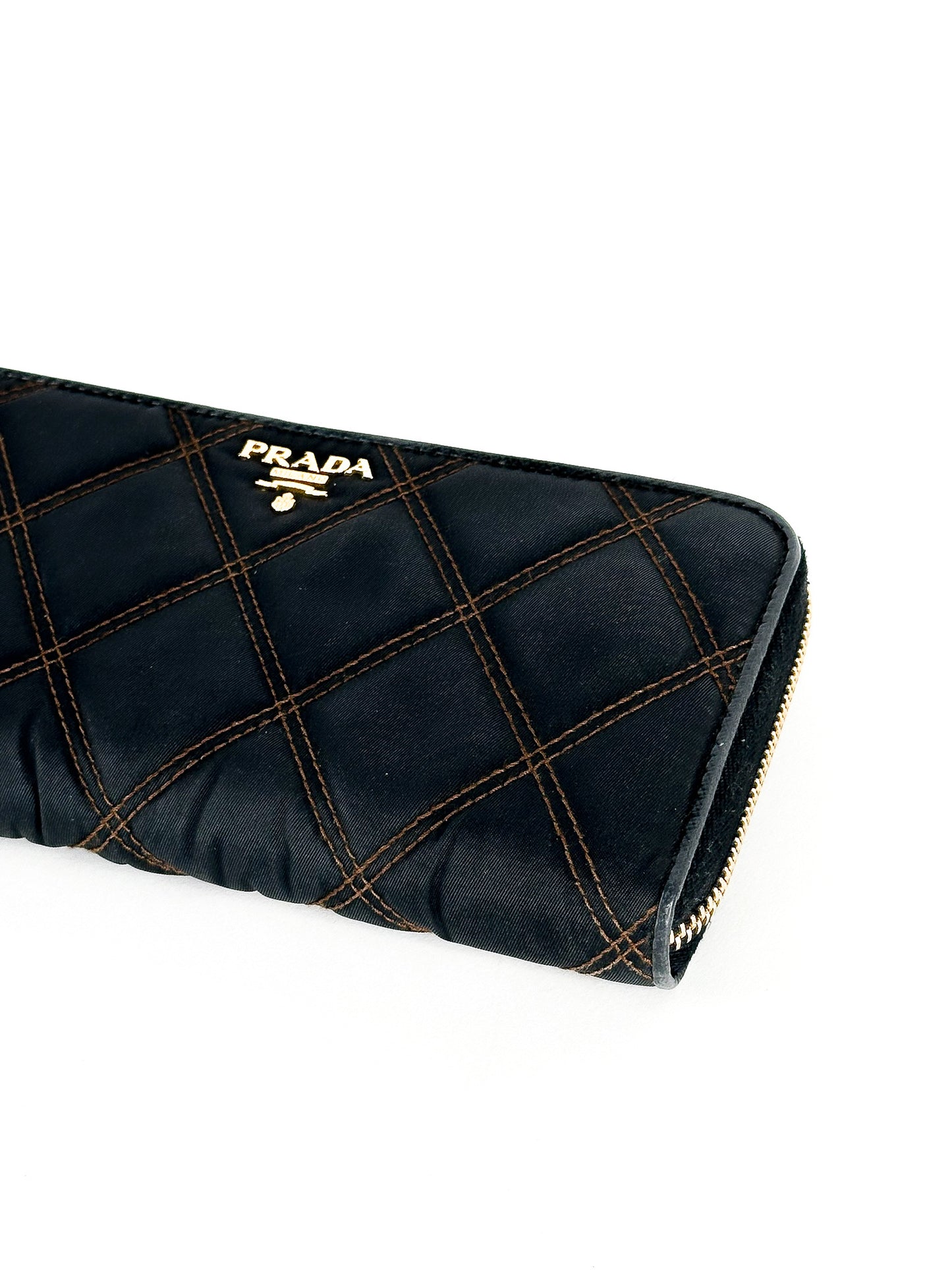 Prada Long Wallet Nylon