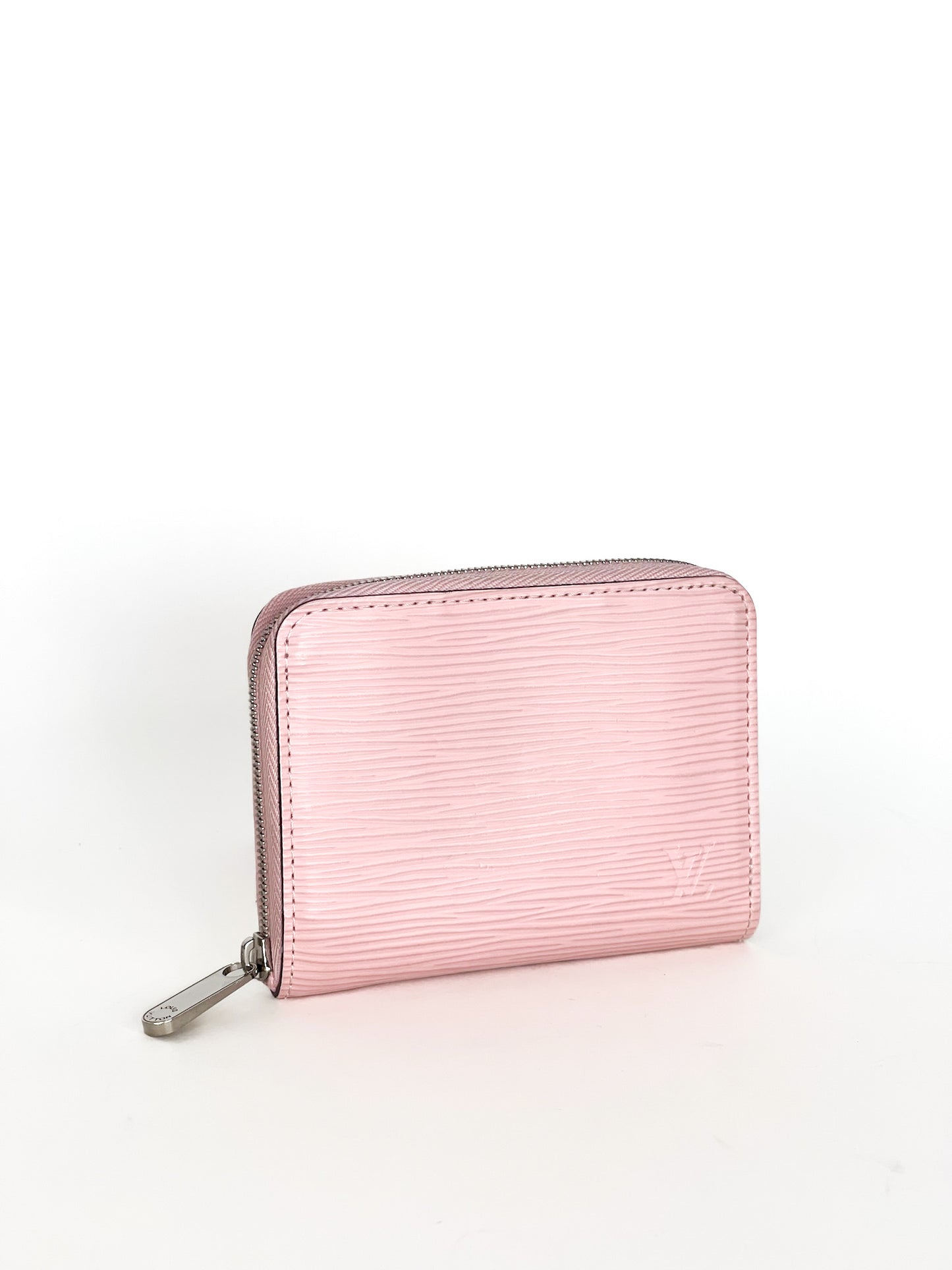 Louis Vuitton Rose Nacre Epi Leather Zippy Compact Wallet