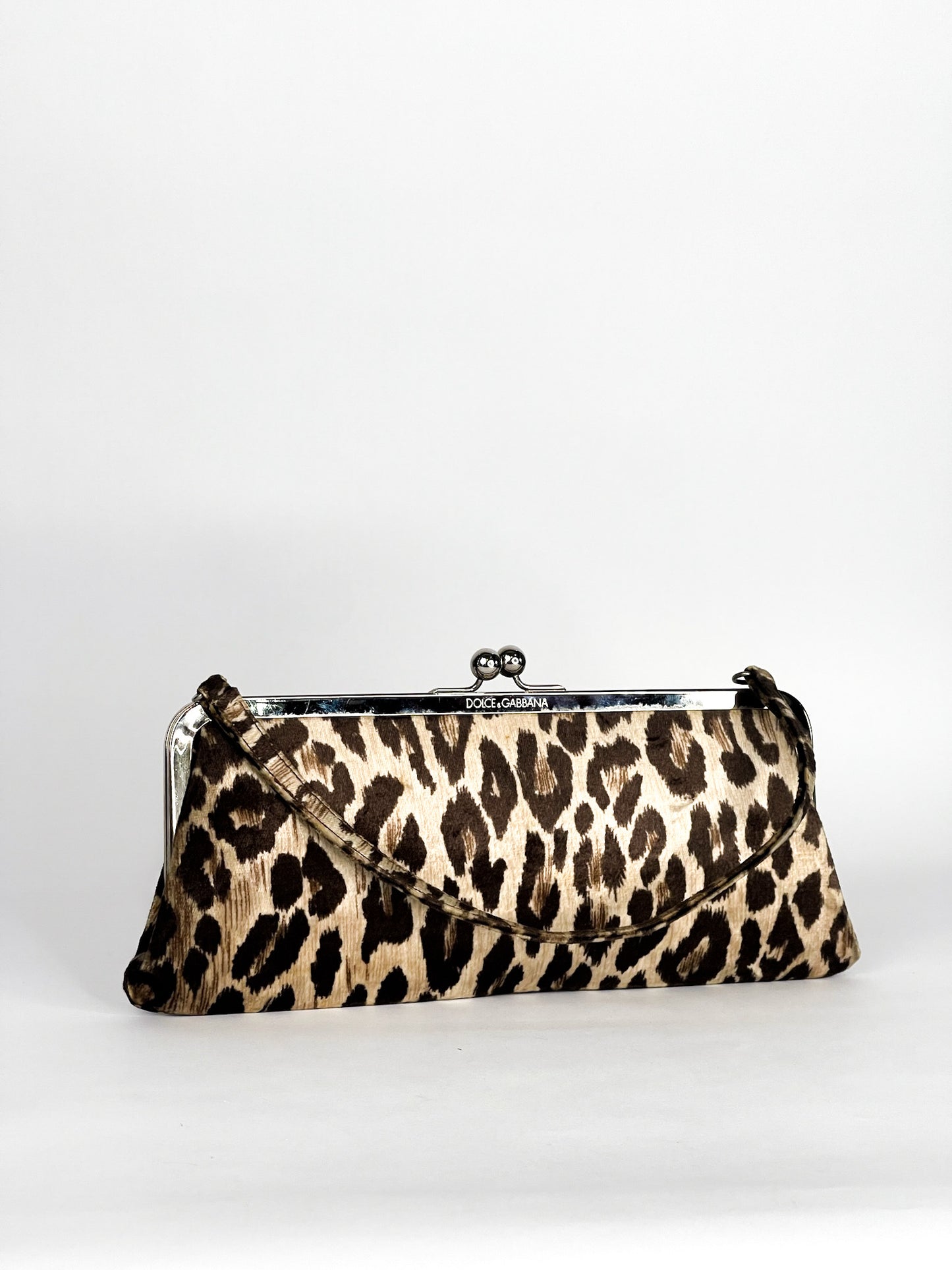 Dolce & Gabbana Leopard Clutch Bag