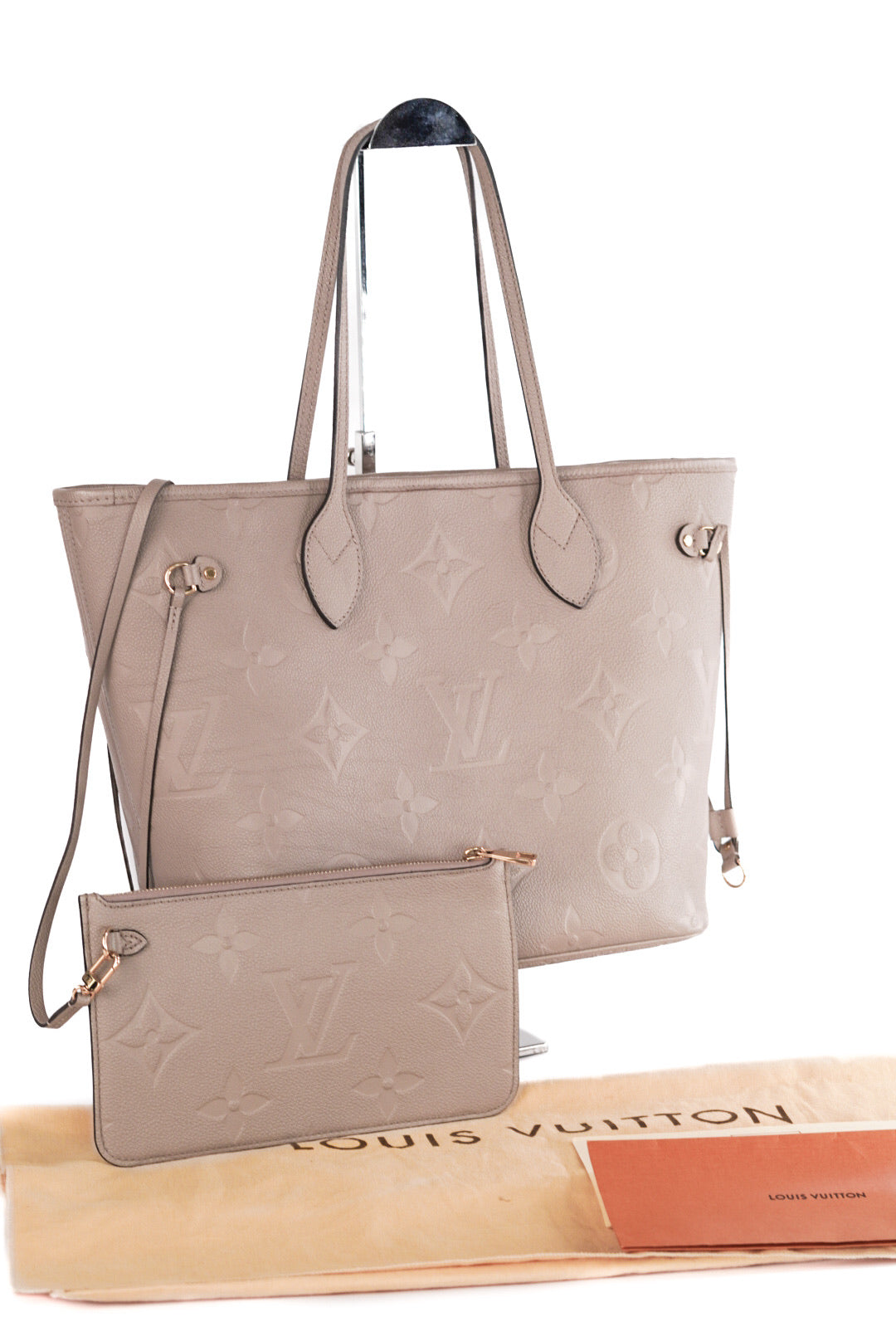 Louis Vuitton Monogram Giant Empreinte Neverfull MM tote bag