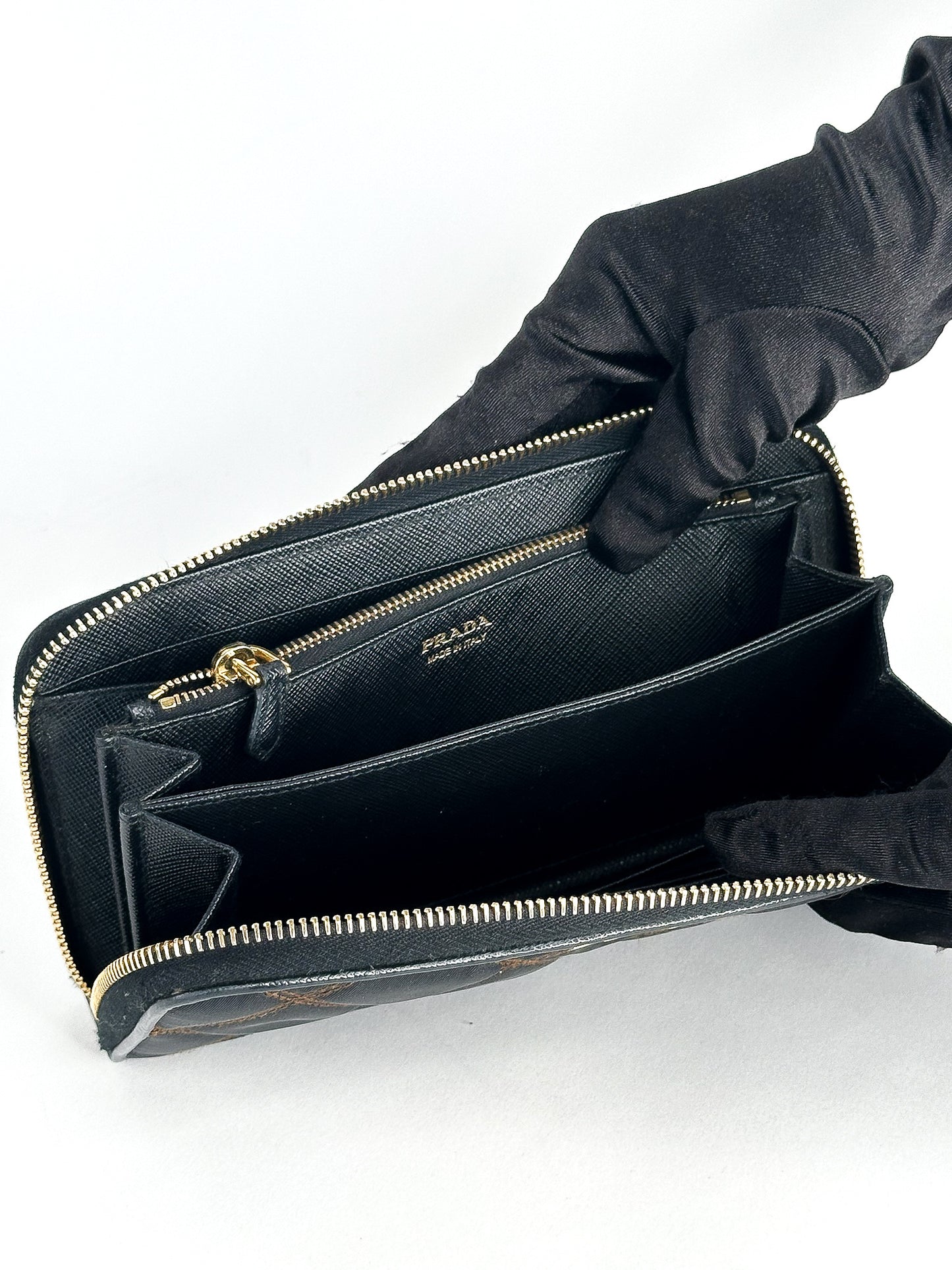 Prada Long Wallet Nylon