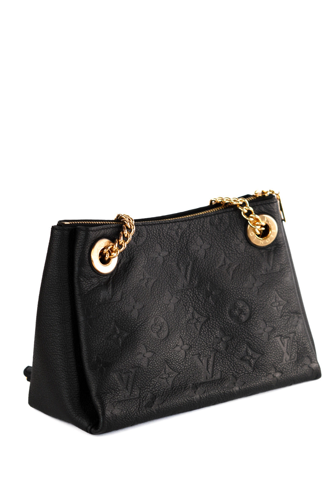 Louis Vuitton Black Monogram Empreinte Leather Surene BB Bag