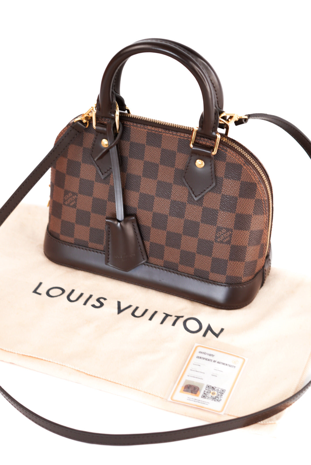 Louis Vuitton Damier Ebene Alma BB