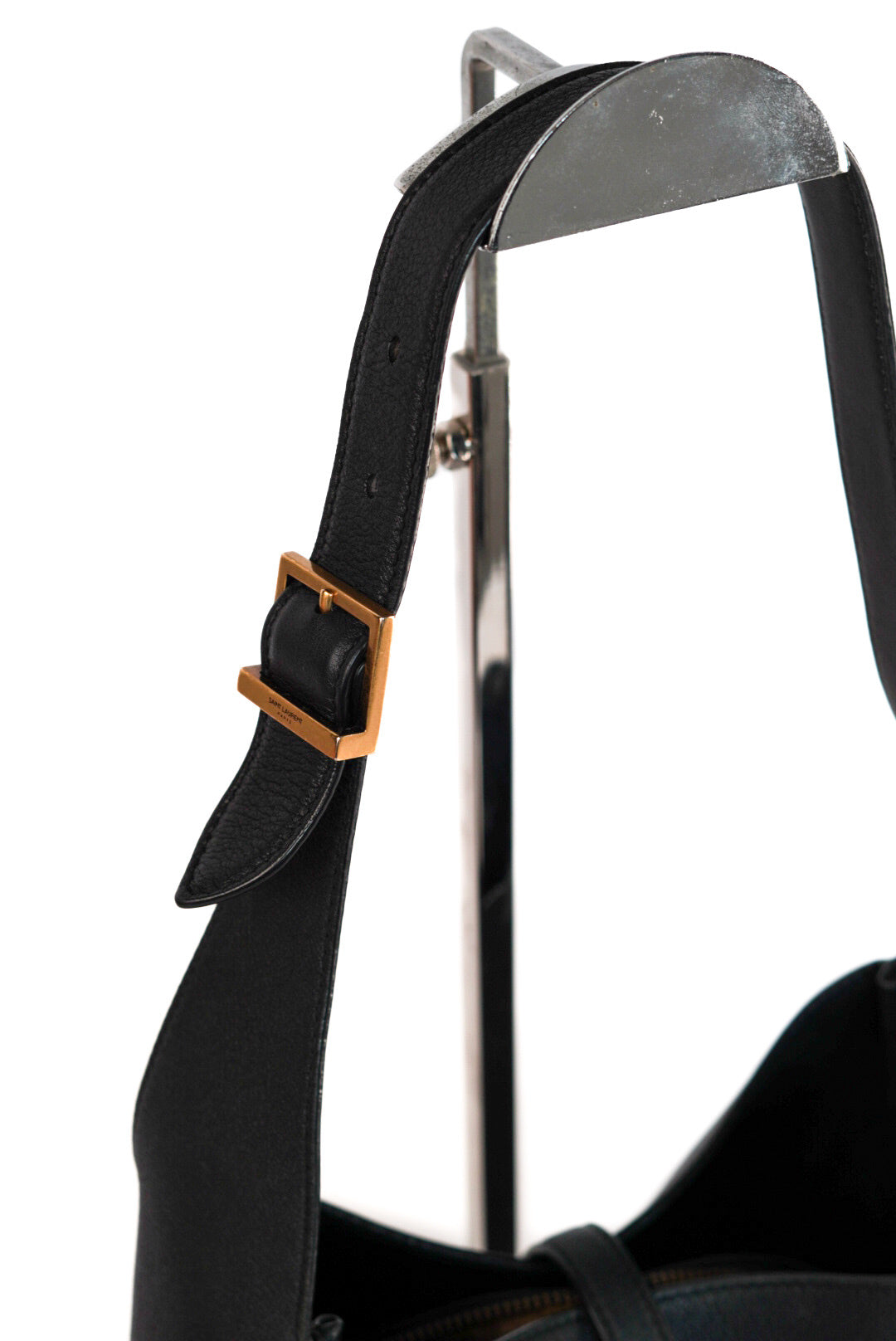 Saint Laurent Small Le 5 À 7 Supple in Grained Leather