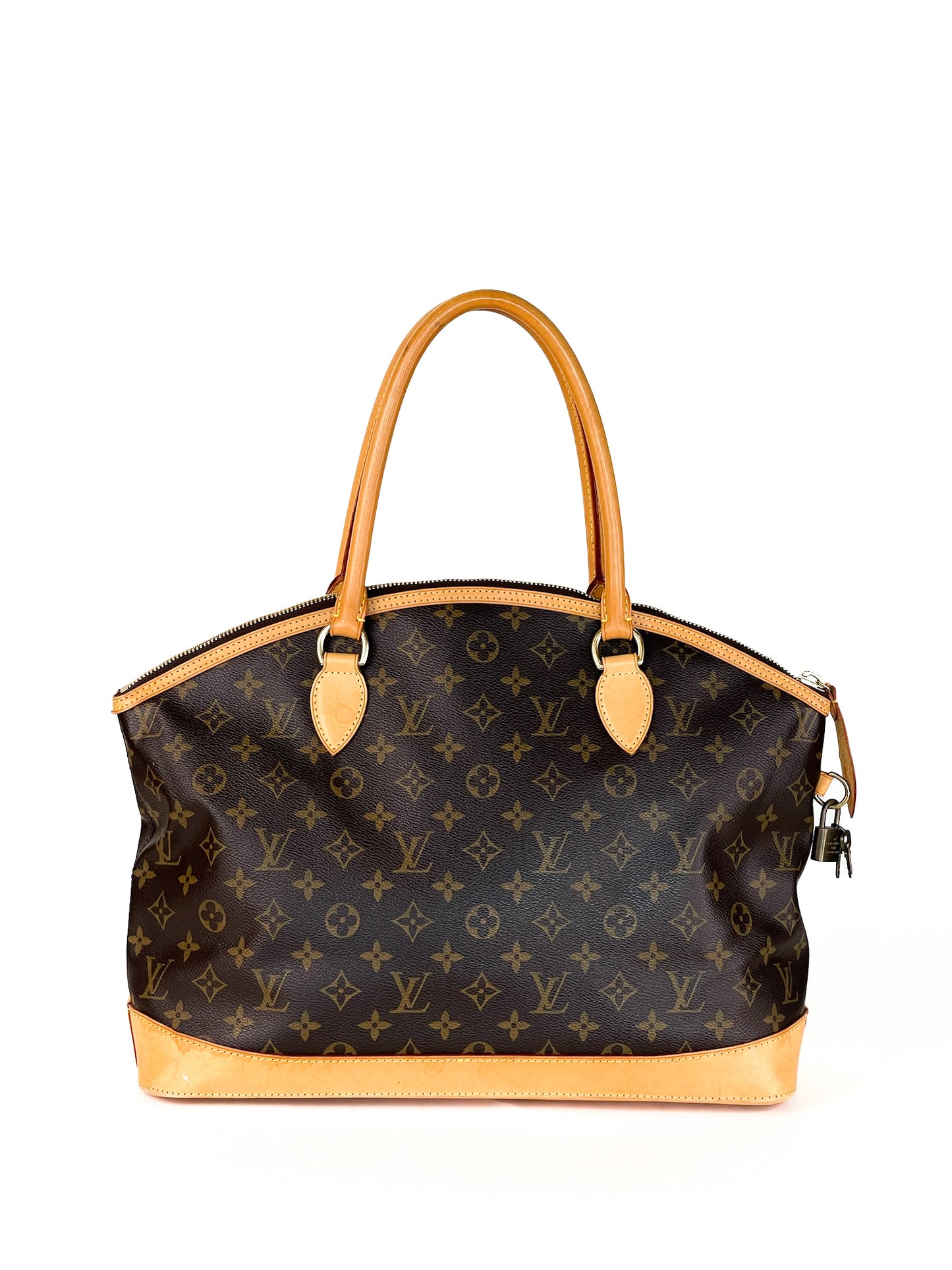Louis Vuitton Monogram Lockit Horizontal Handbag
