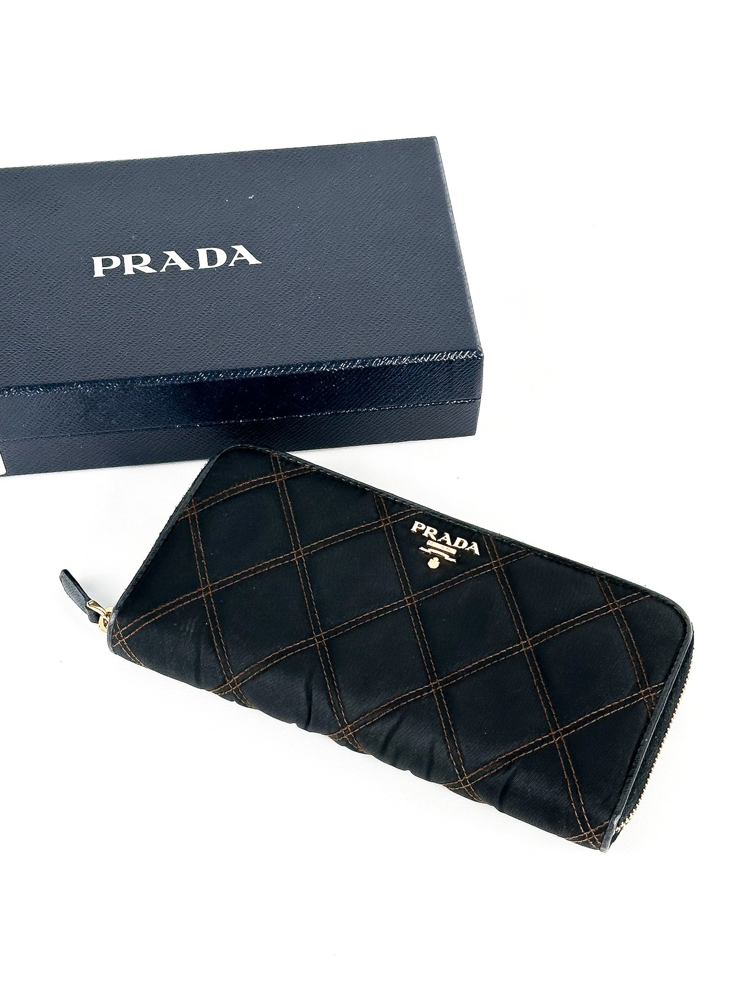 Prada Long Wallet Nylon