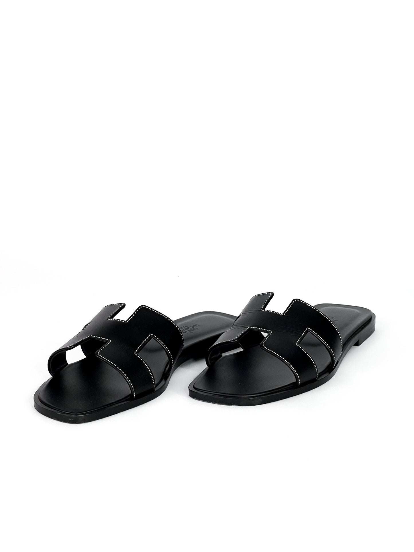 Hermes Oran Sandals Size 37