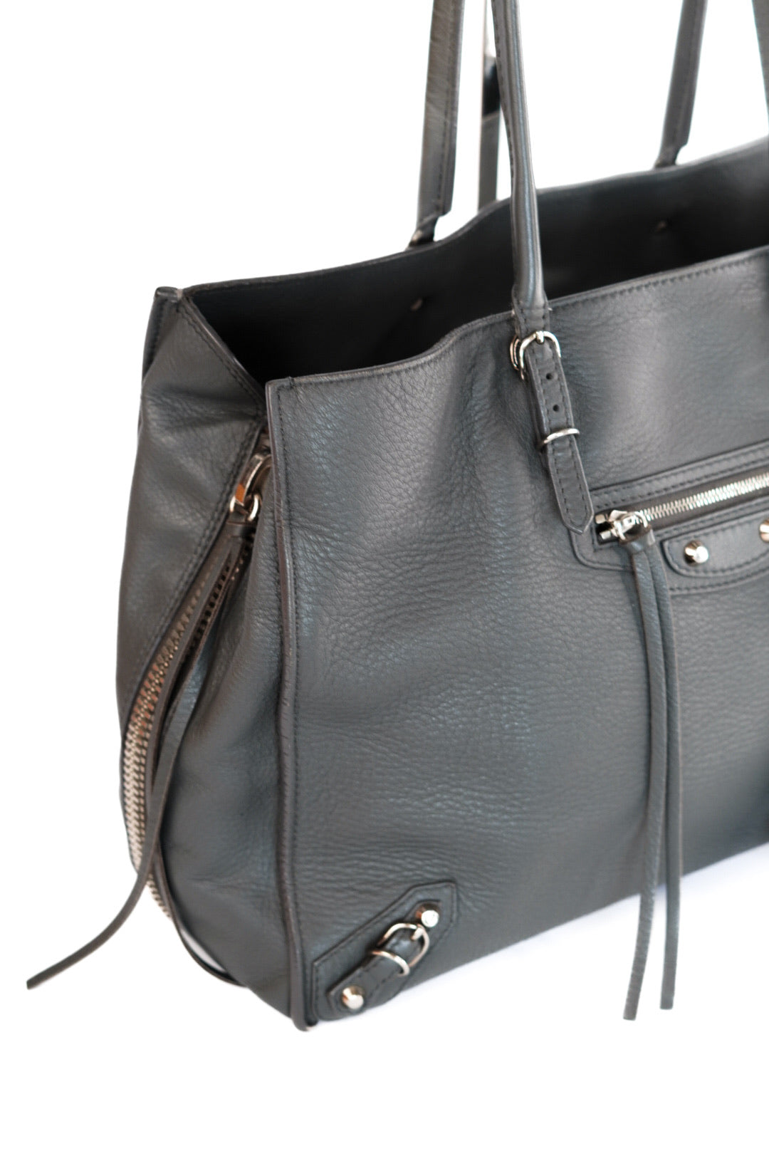 Balenciaga Veau Papier B4 Zip Around Tote