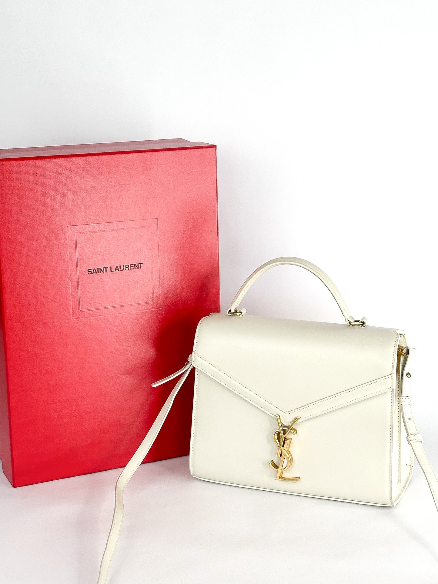 Saint Laurent Cassandra Top Handle Medium