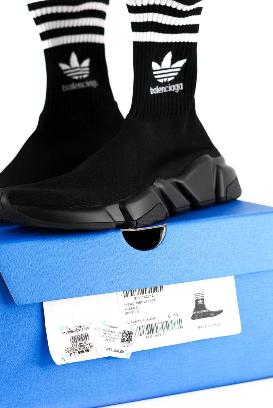 Balenciaga X Addidas Speed Sneakers Size 40