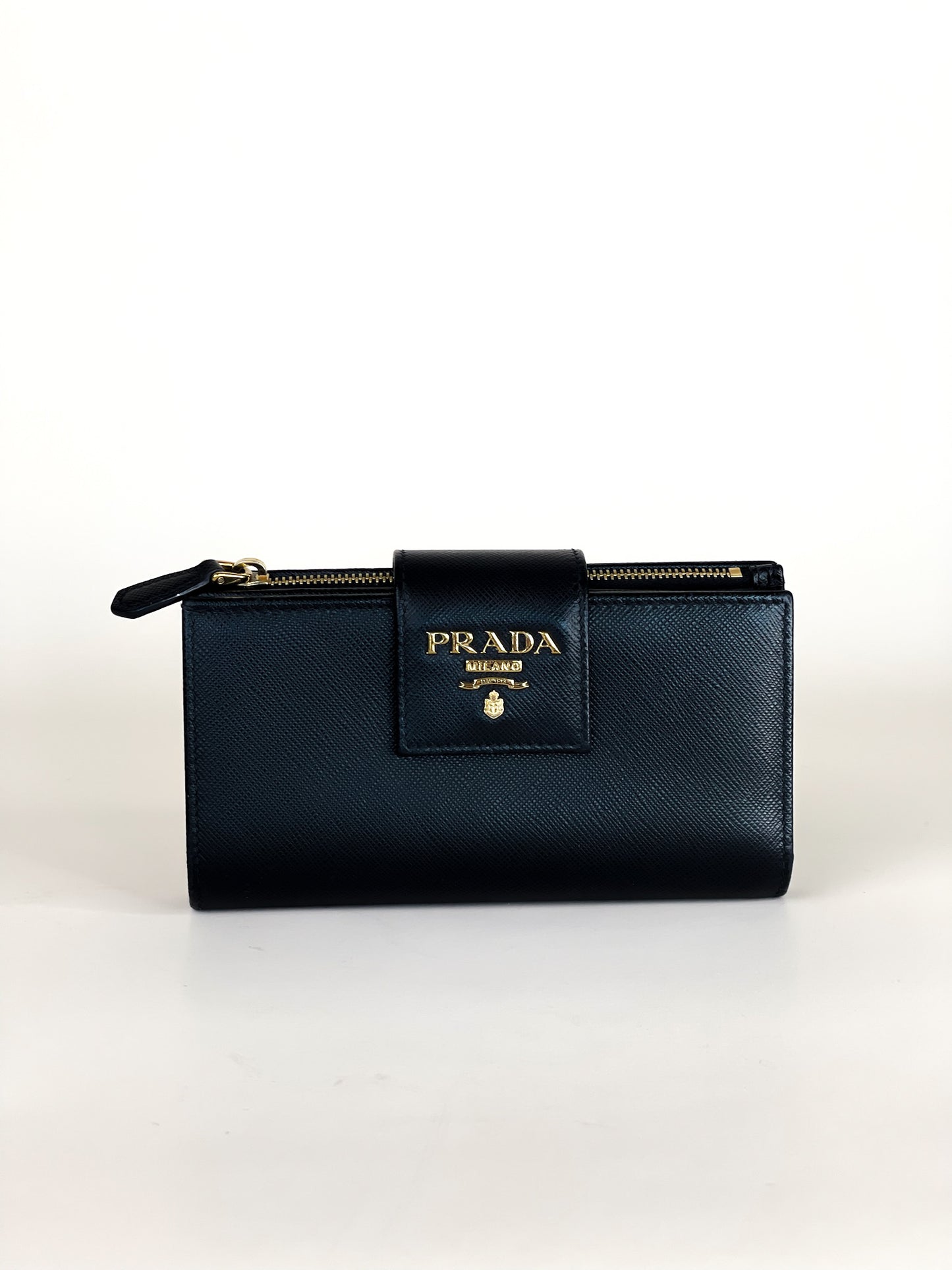 Prada Saffiano Leather Medium Wallet