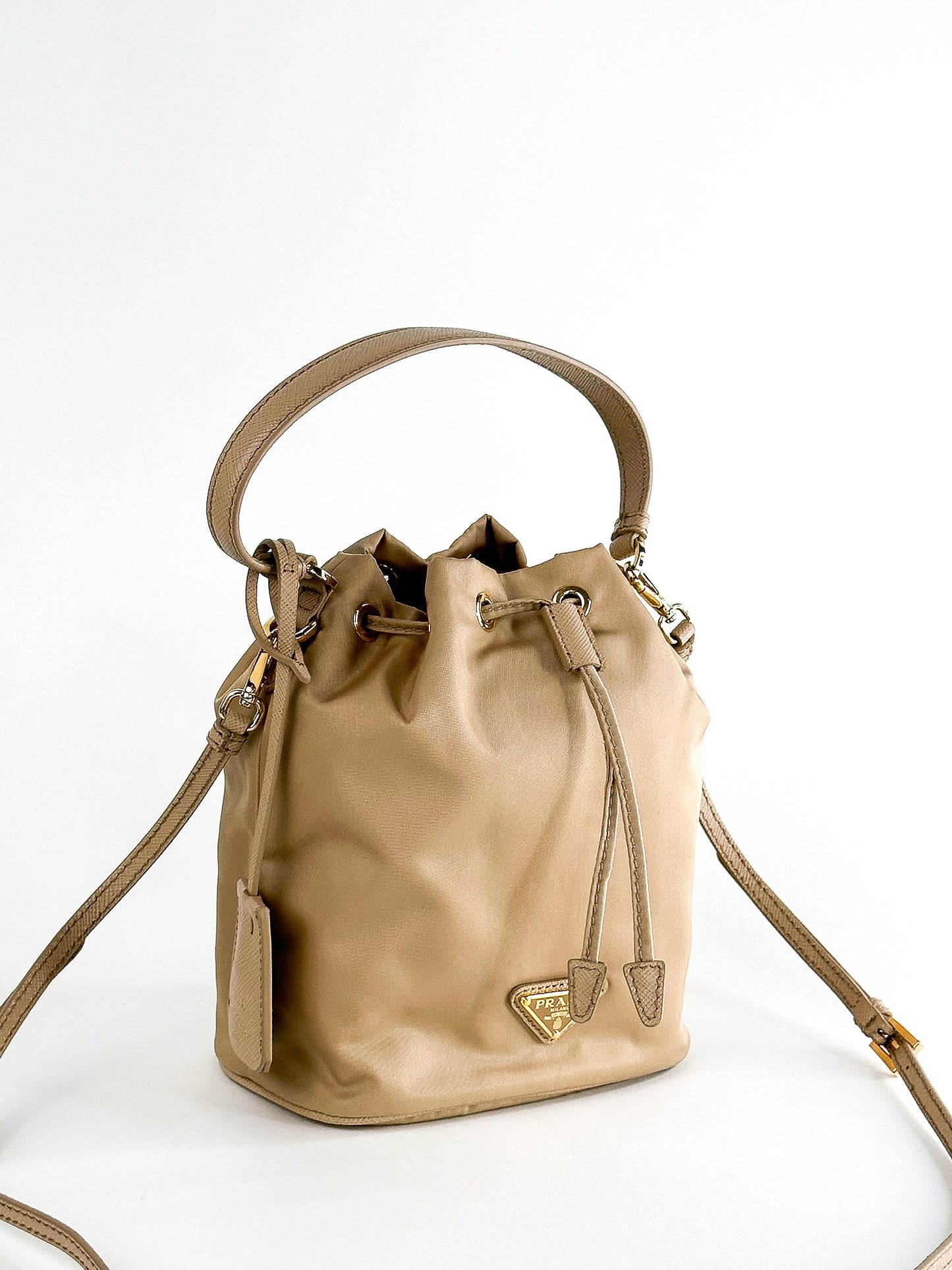 Prada Re-edition Nylon Bucket Bag