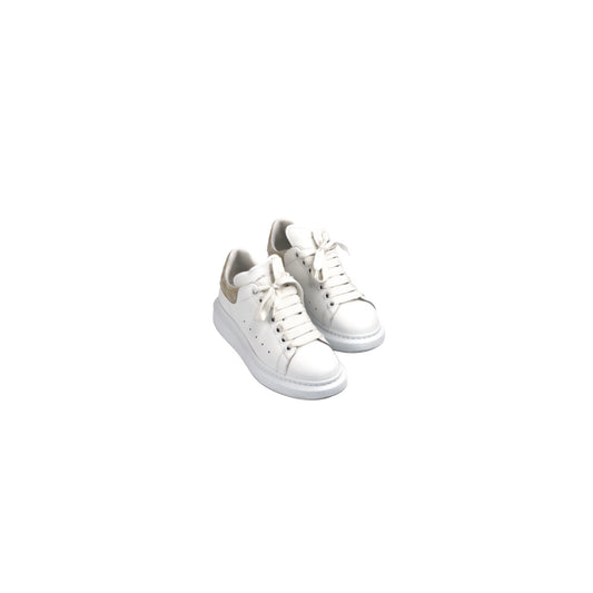 Alexander McQueen White Leather Sneakers Size 38